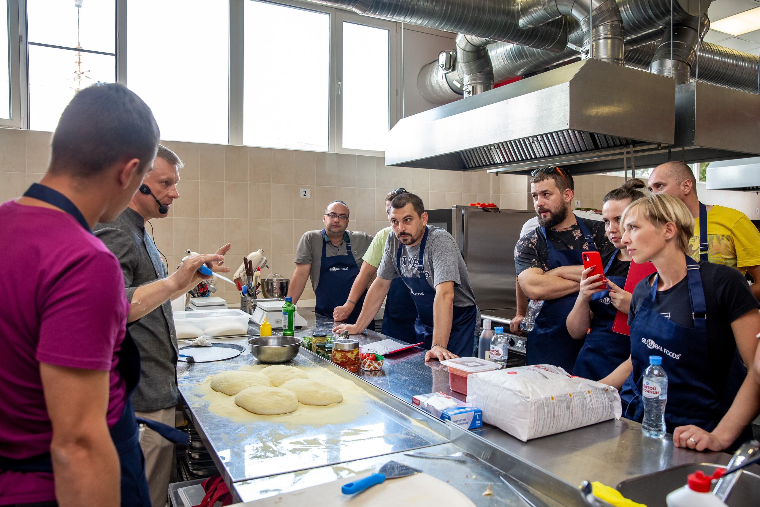 Мастер класс PIZZAFEST от GLOBAL FOODS. Фотограф Алексей Новрузов