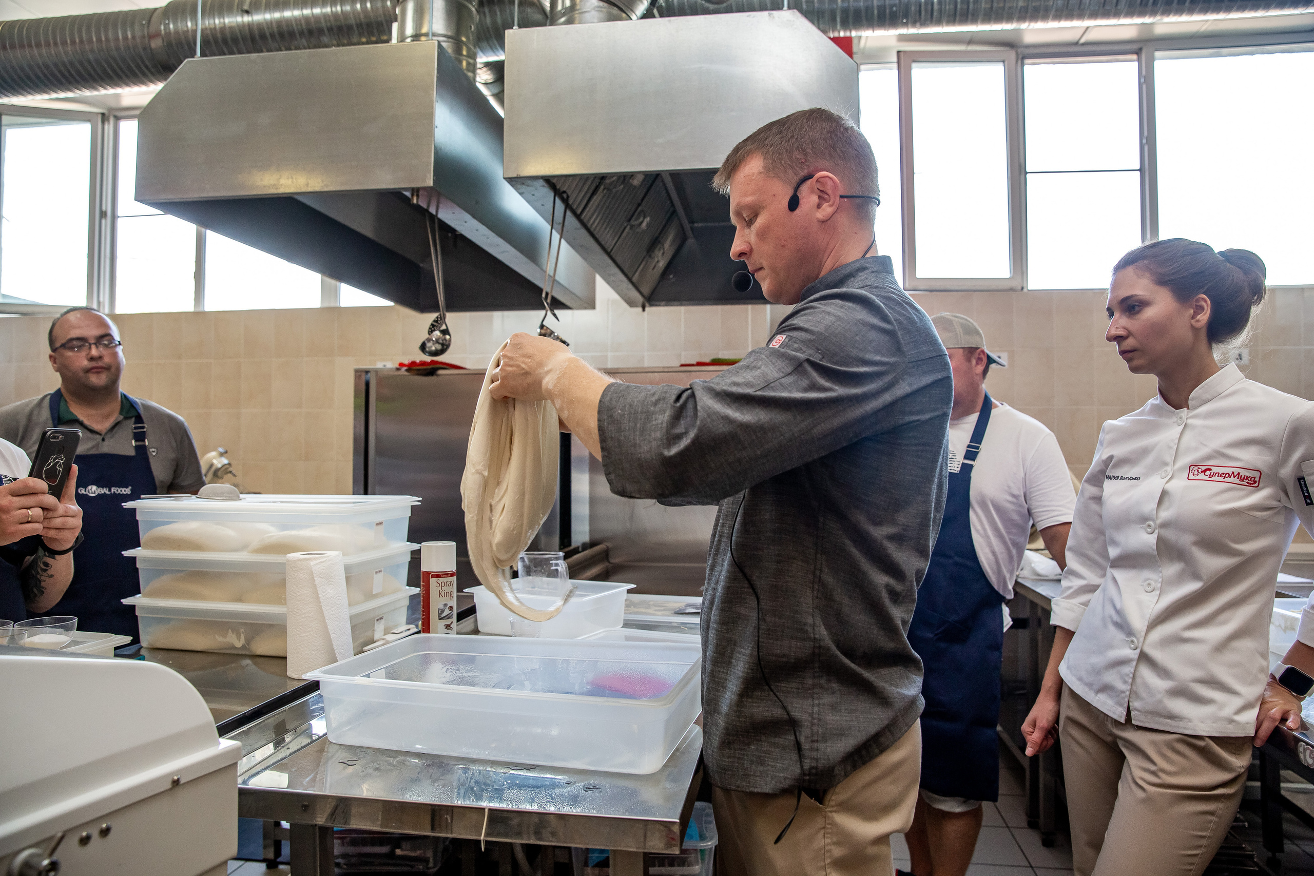 Мастер класс PIZZAFEST от GLOBAL FOODS. Фотограф Алексей Новрузов