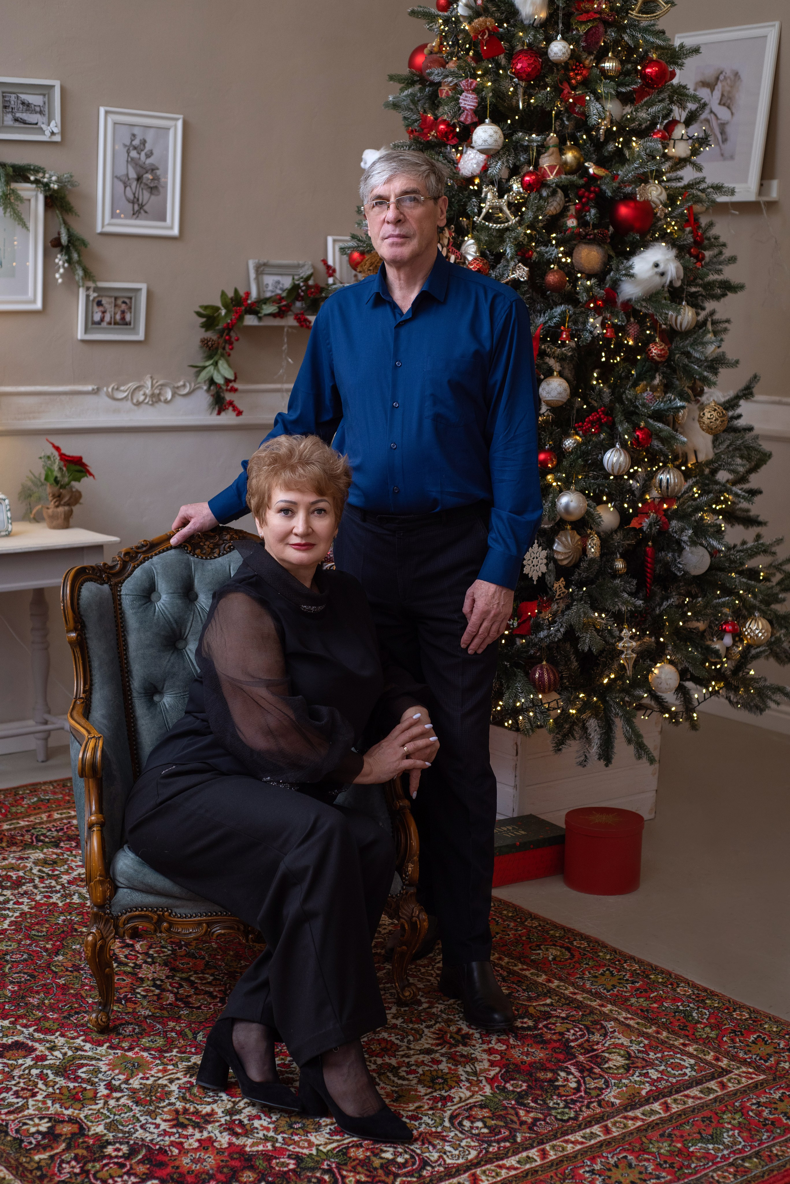 СВЕТЛАНА И АЛЕКСАНДР С ВНУЧКАМИ. Ольга Козлова фотограф Волгоград olkiny-fotki.ru