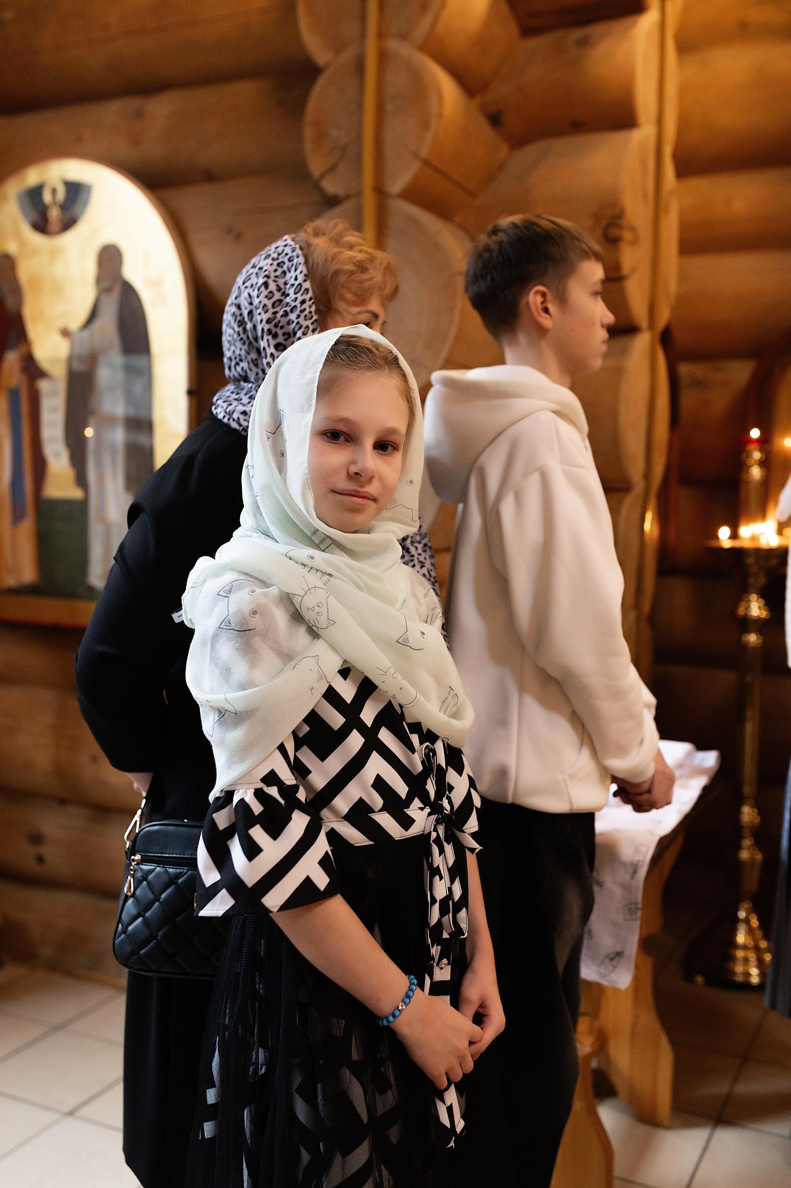 Таинство Крещения Ксении. Фотограф в Железнодорожном и Балашихе