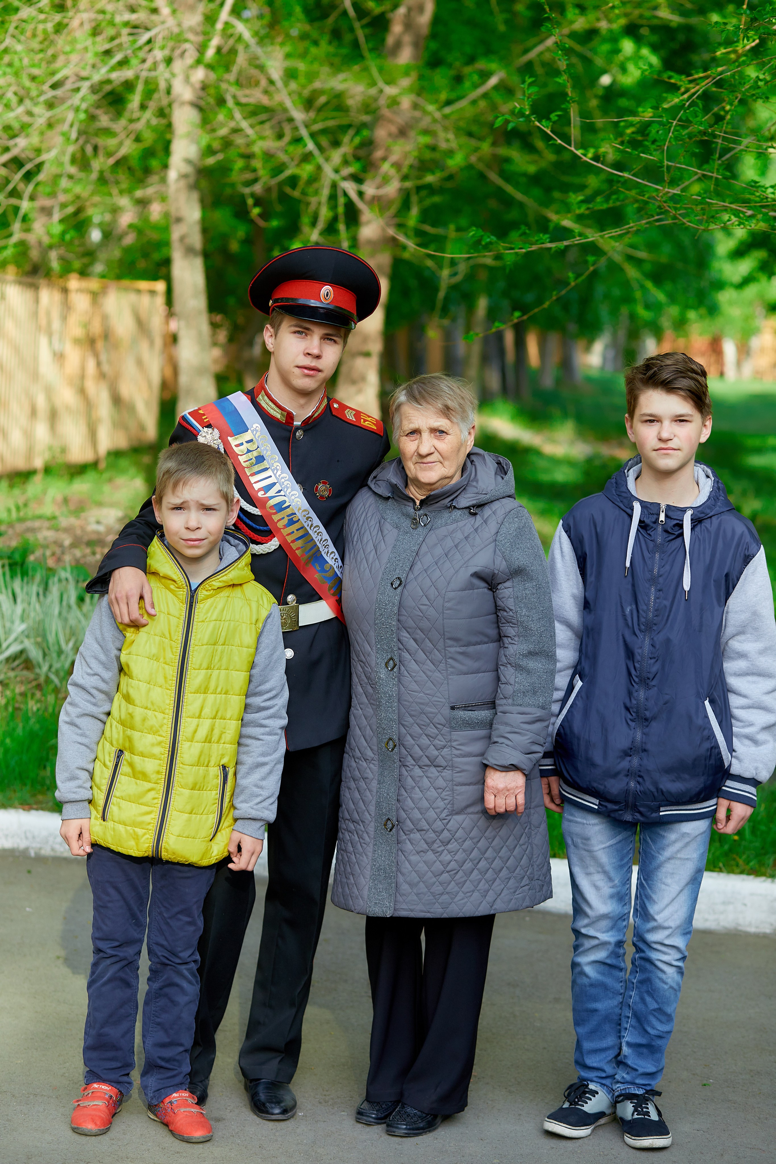 Кадеты последний звонок. Фотограф Вячеслав Фарунин