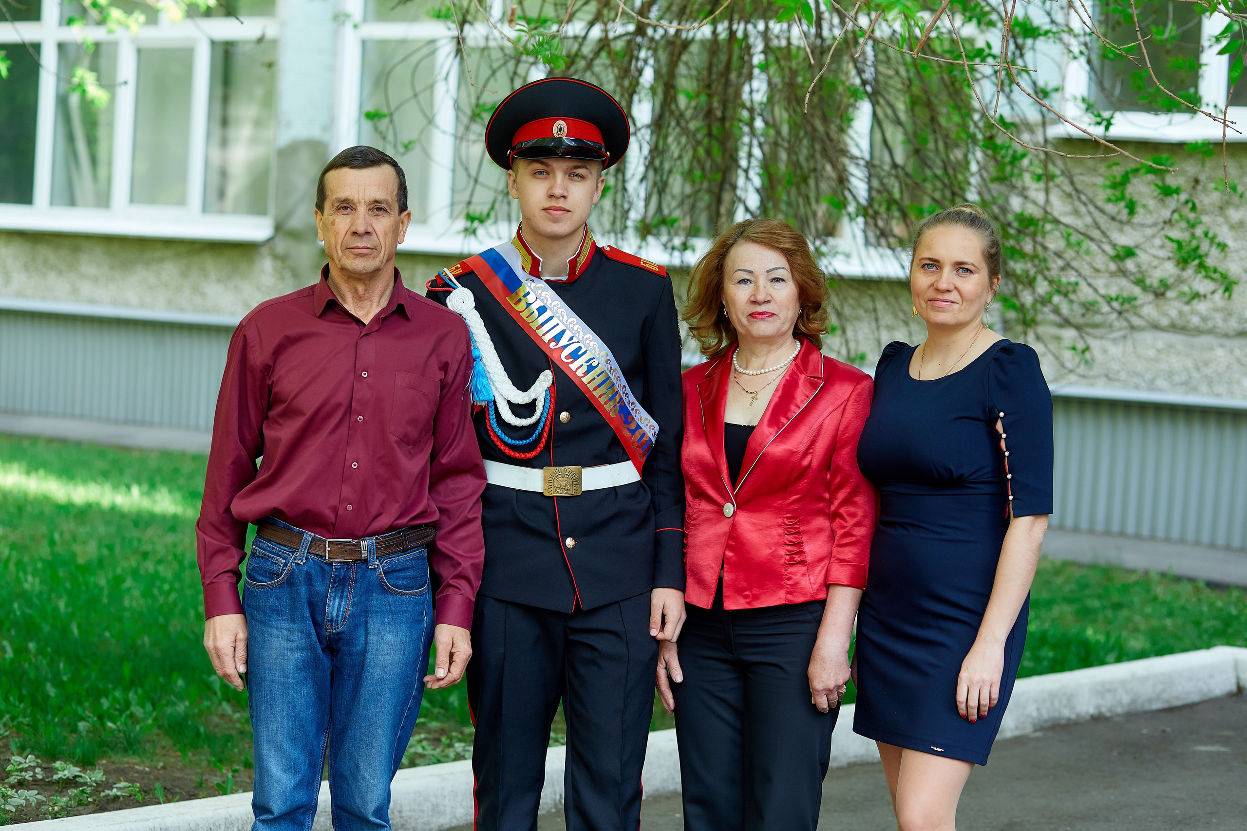 Кадеты последний звонок. Фотограф Вячеслав Фарунин