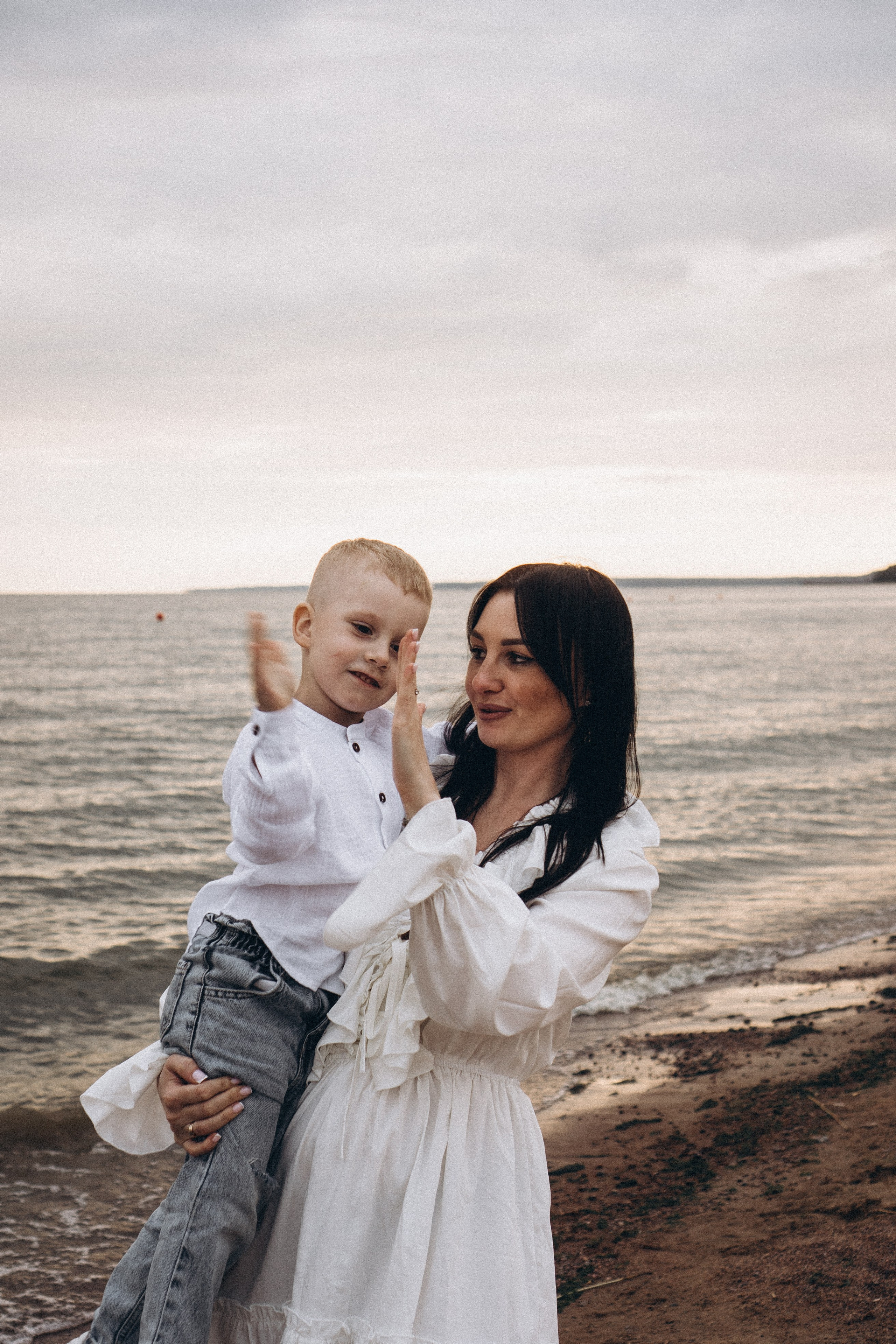 Семейная история на берегу залива. Профессиональный фотограф, Санкт-Петербург — Виктория Богомолова