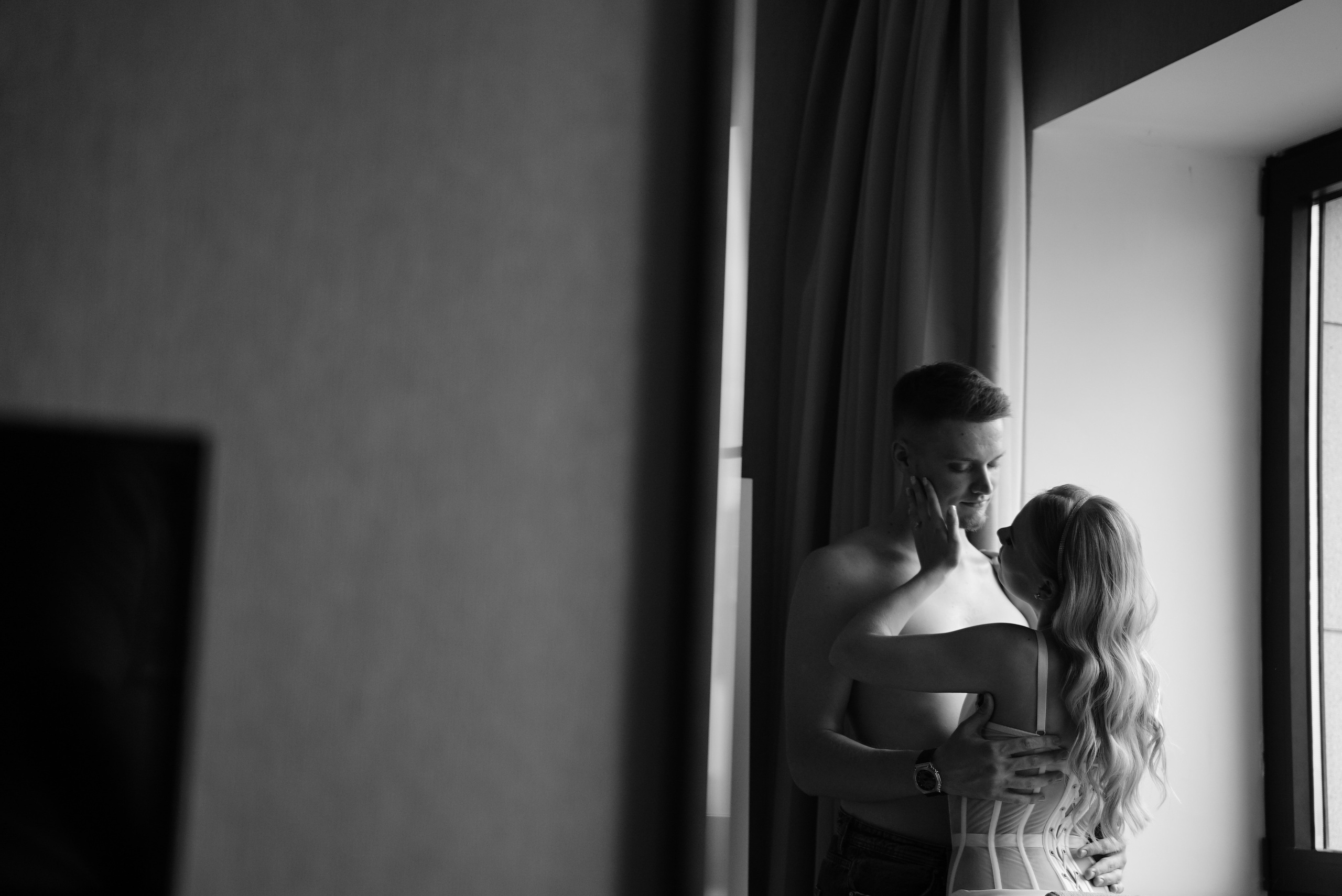 Никита и Галина чб. Свадебный фотограф в Самаре Анна Ковалева