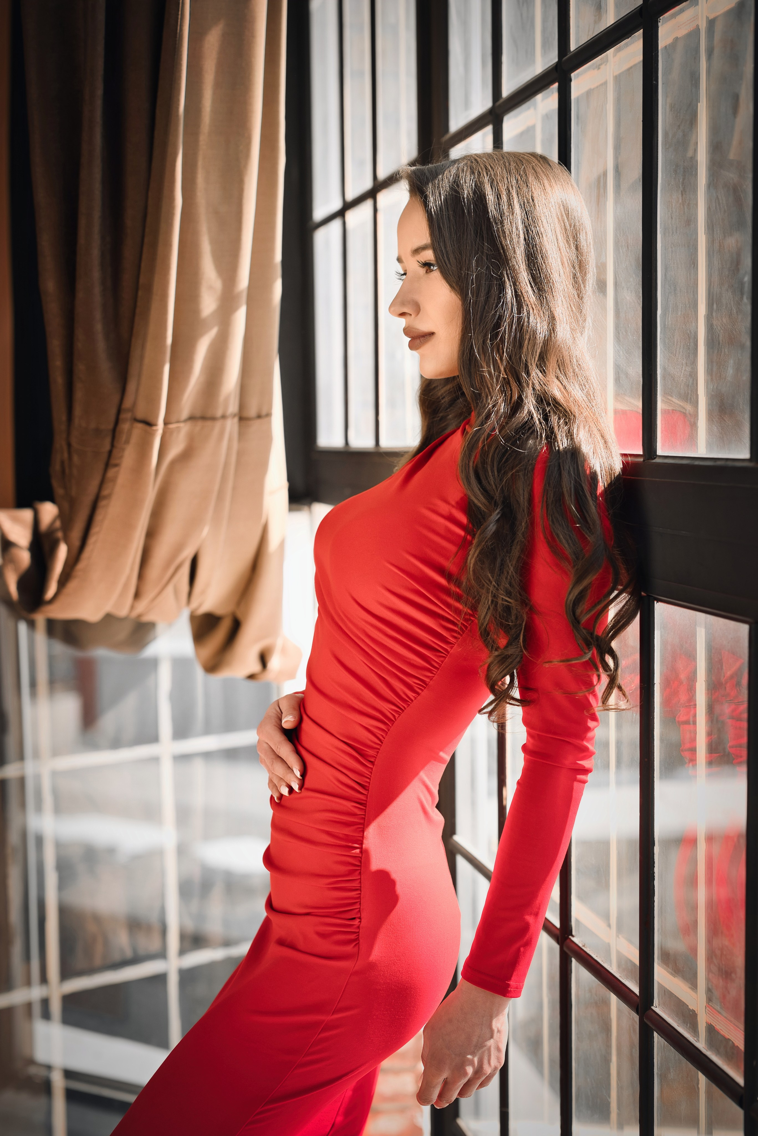 Lady In Red. Фотограф Денис Кривопусков