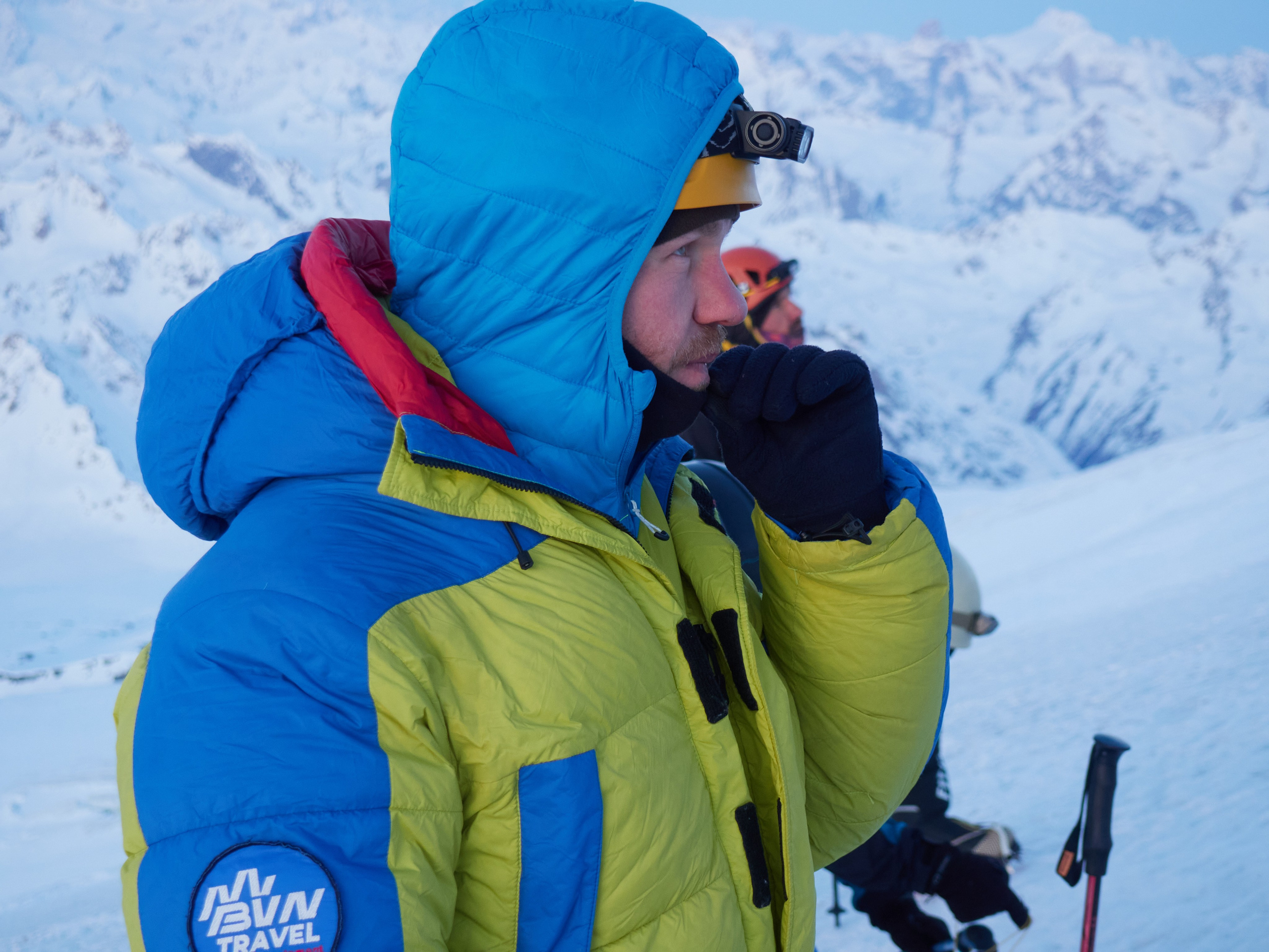 Фотограф на Эльбрусе