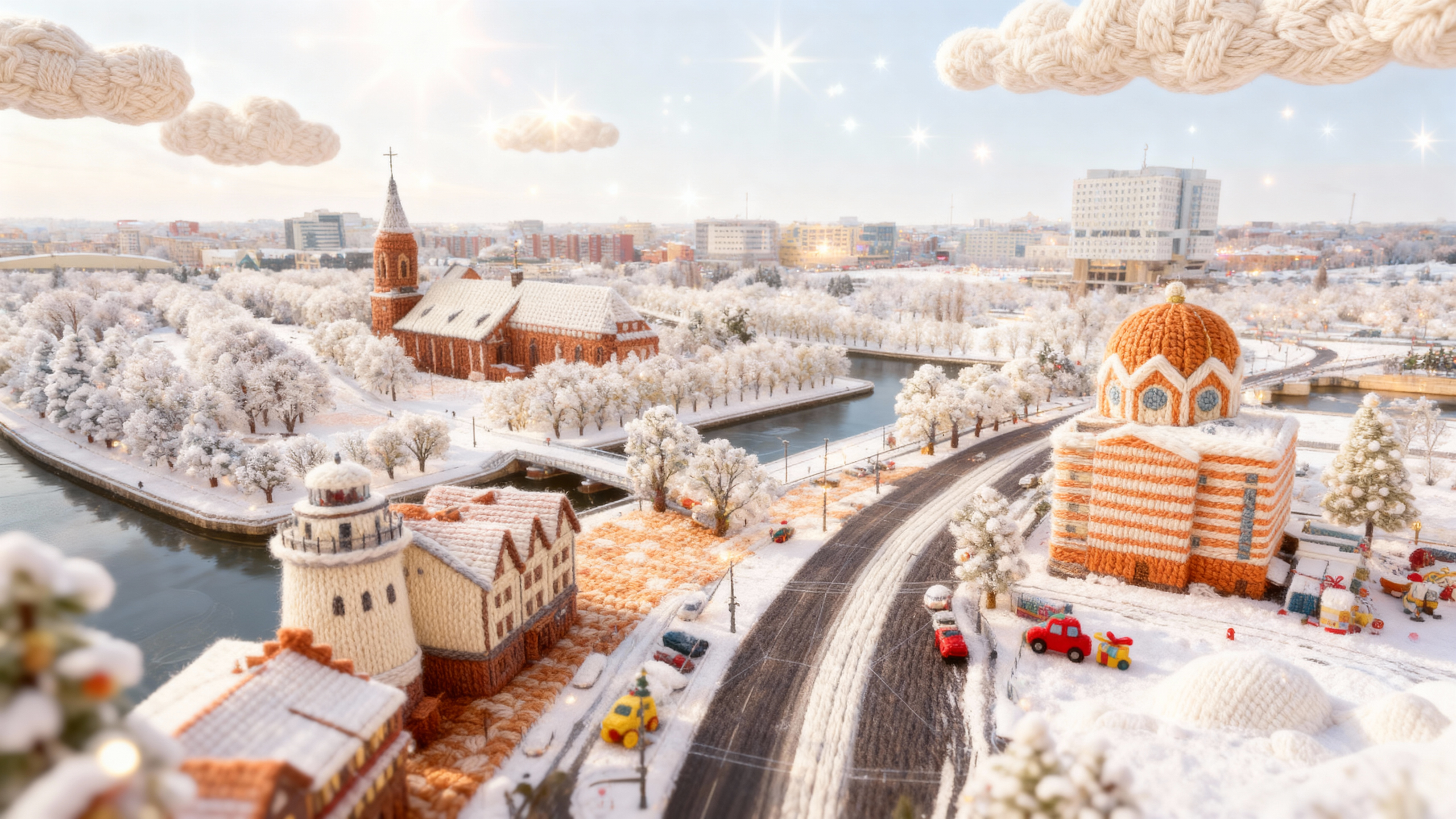 «Вязаный». Ekaterina Kiral — Visual Branding & AI Creation