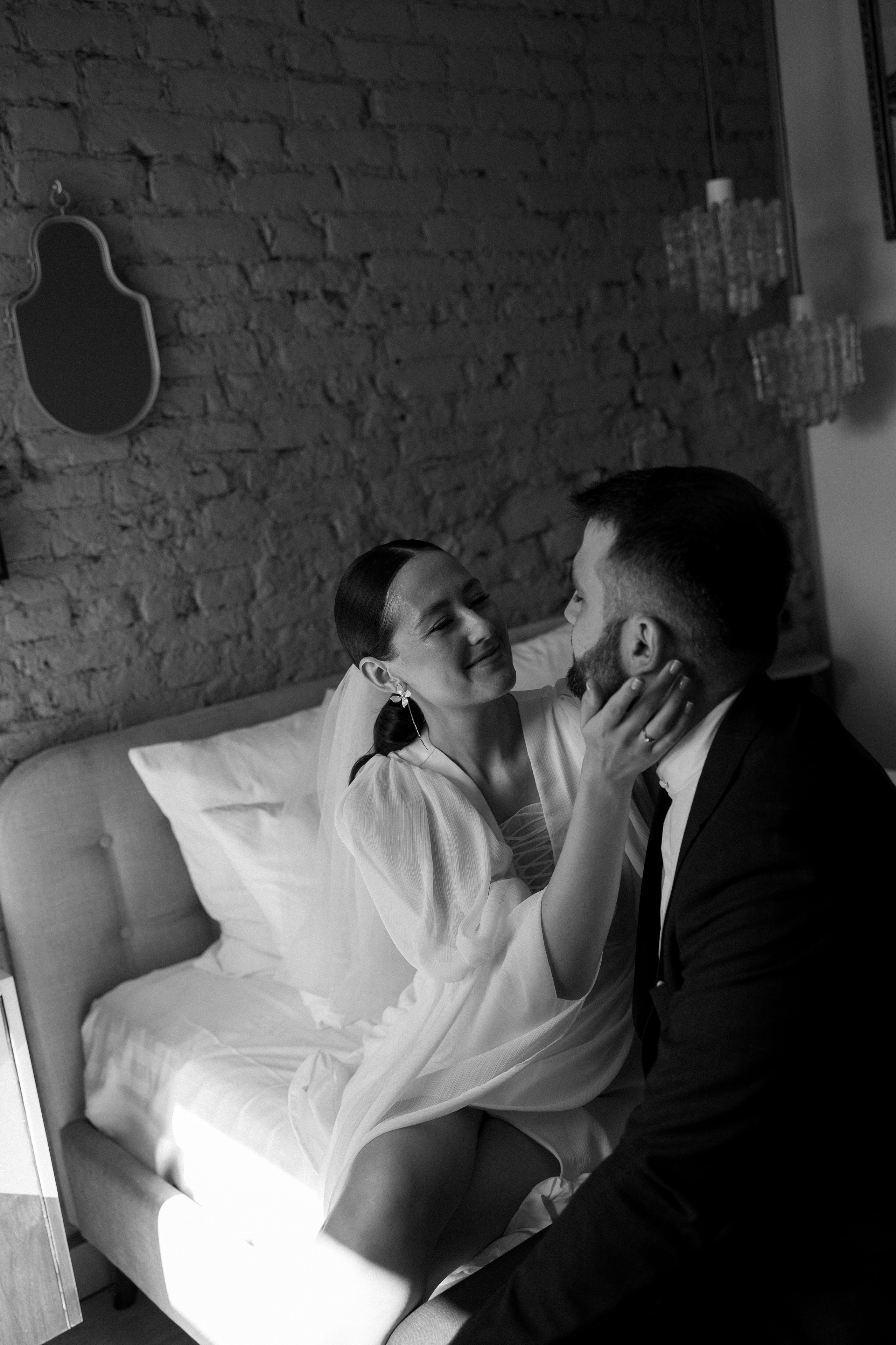 Свадебная фотосессия в студии/отеле. Фотограф в Санкт-Петербурге Шевченко Наталья