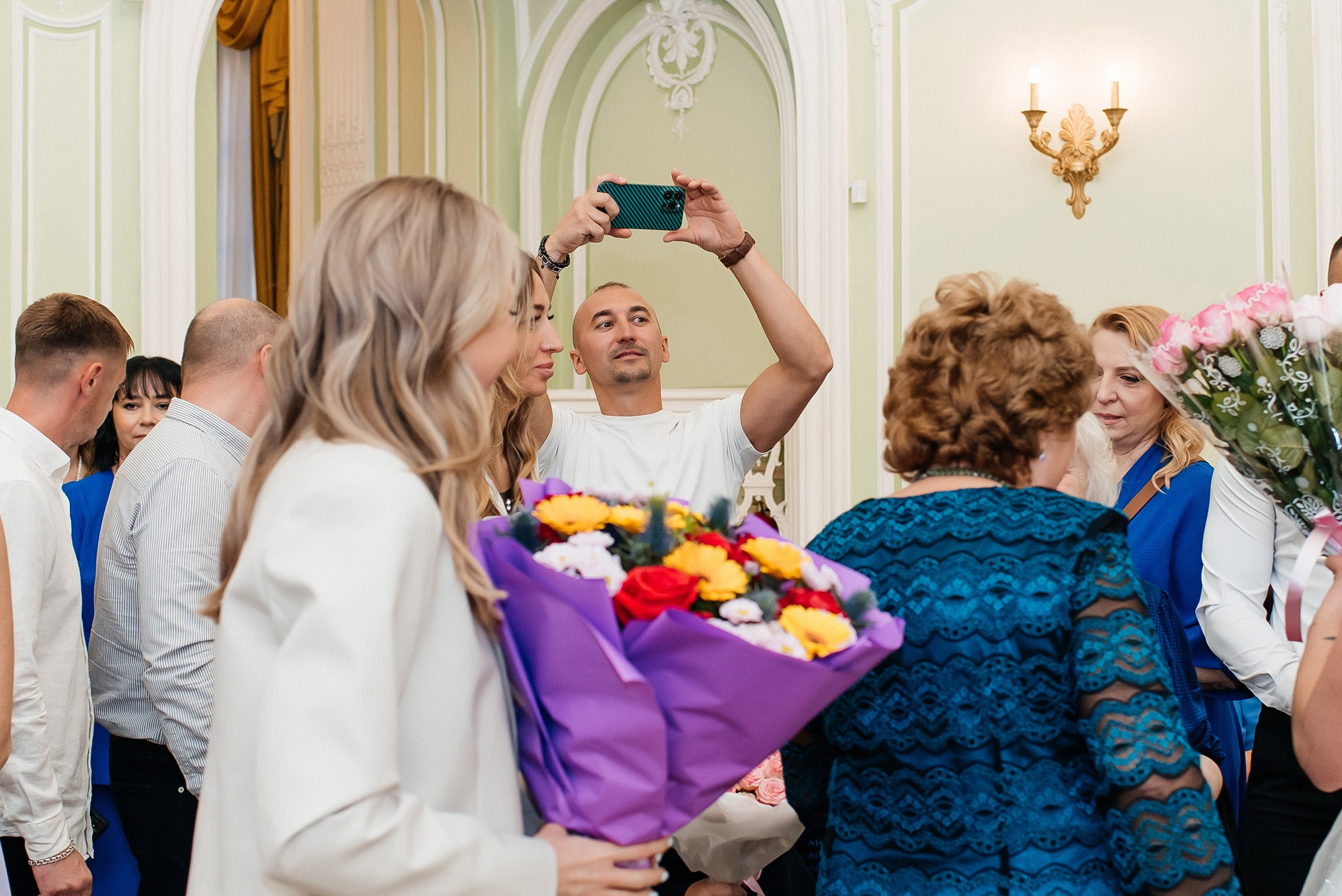 Лена и Дима. Летняя свадьба осенью. Семейный и Свадебный фотограф. Санкт-Петербург. Пушкин