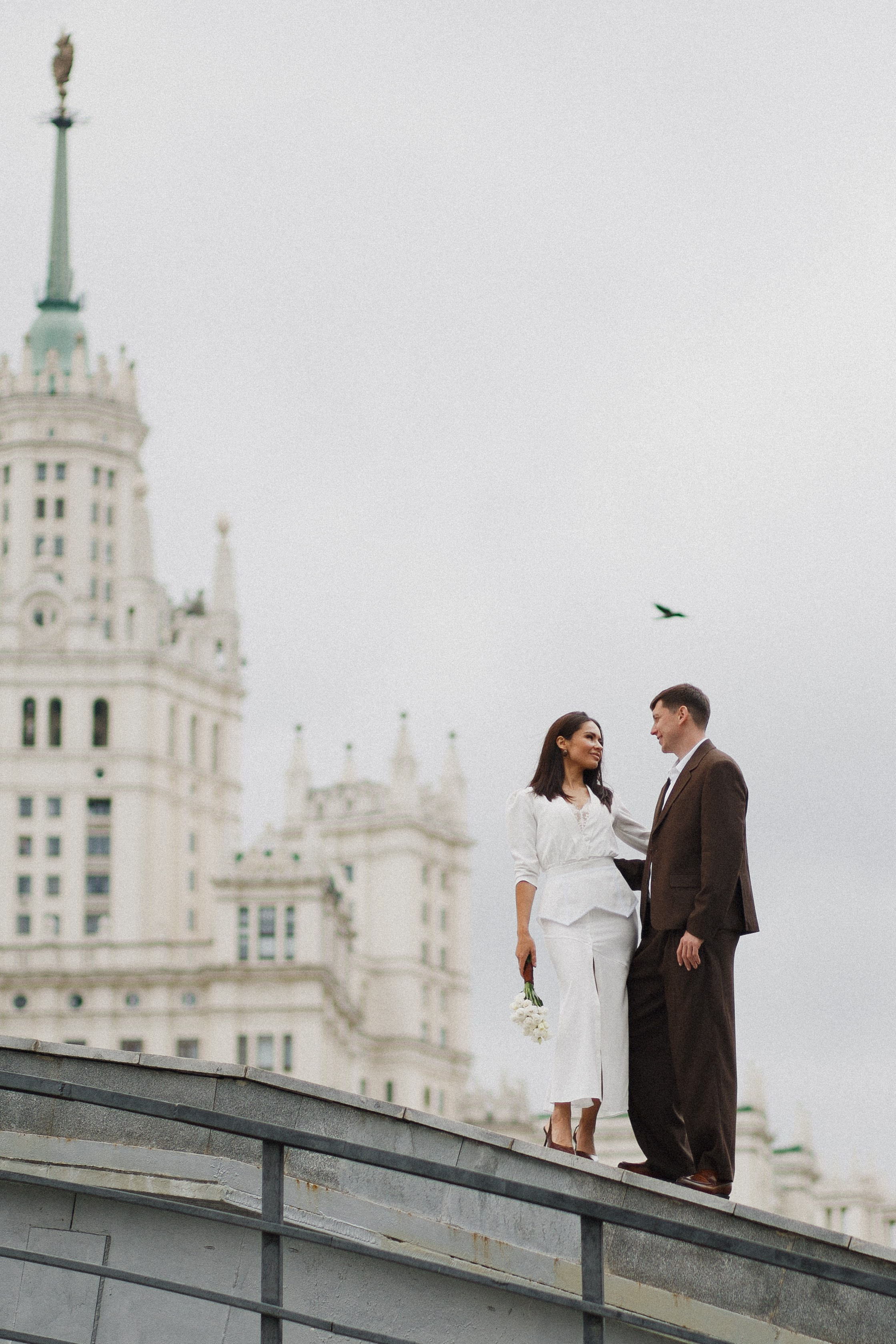 Свадьба Дмитрия и Юлии. Студийные, прогулочные съемки. Москва