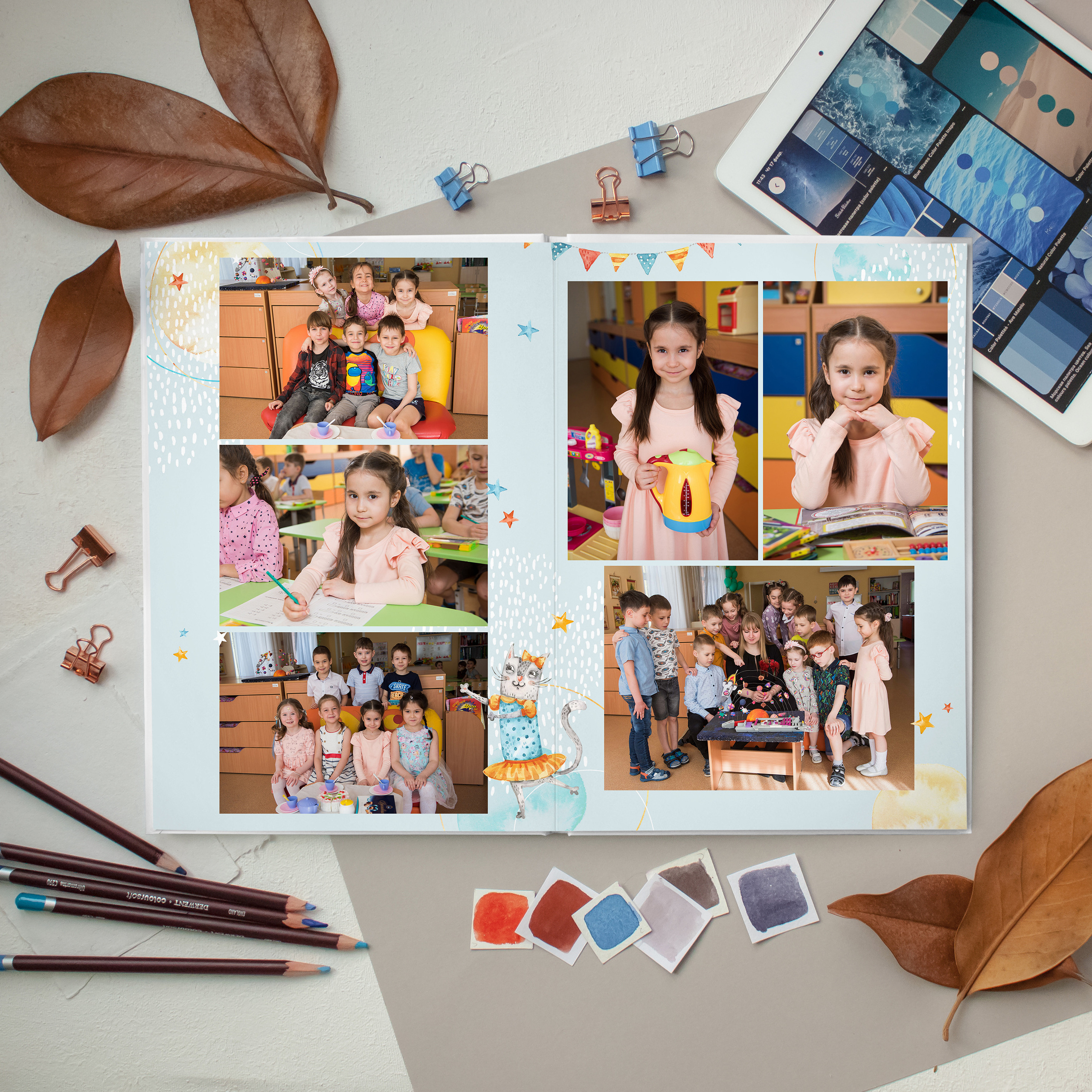 Детский сад. Выпускные альбомы в Севастополе, Крыму и Екатеринбурге