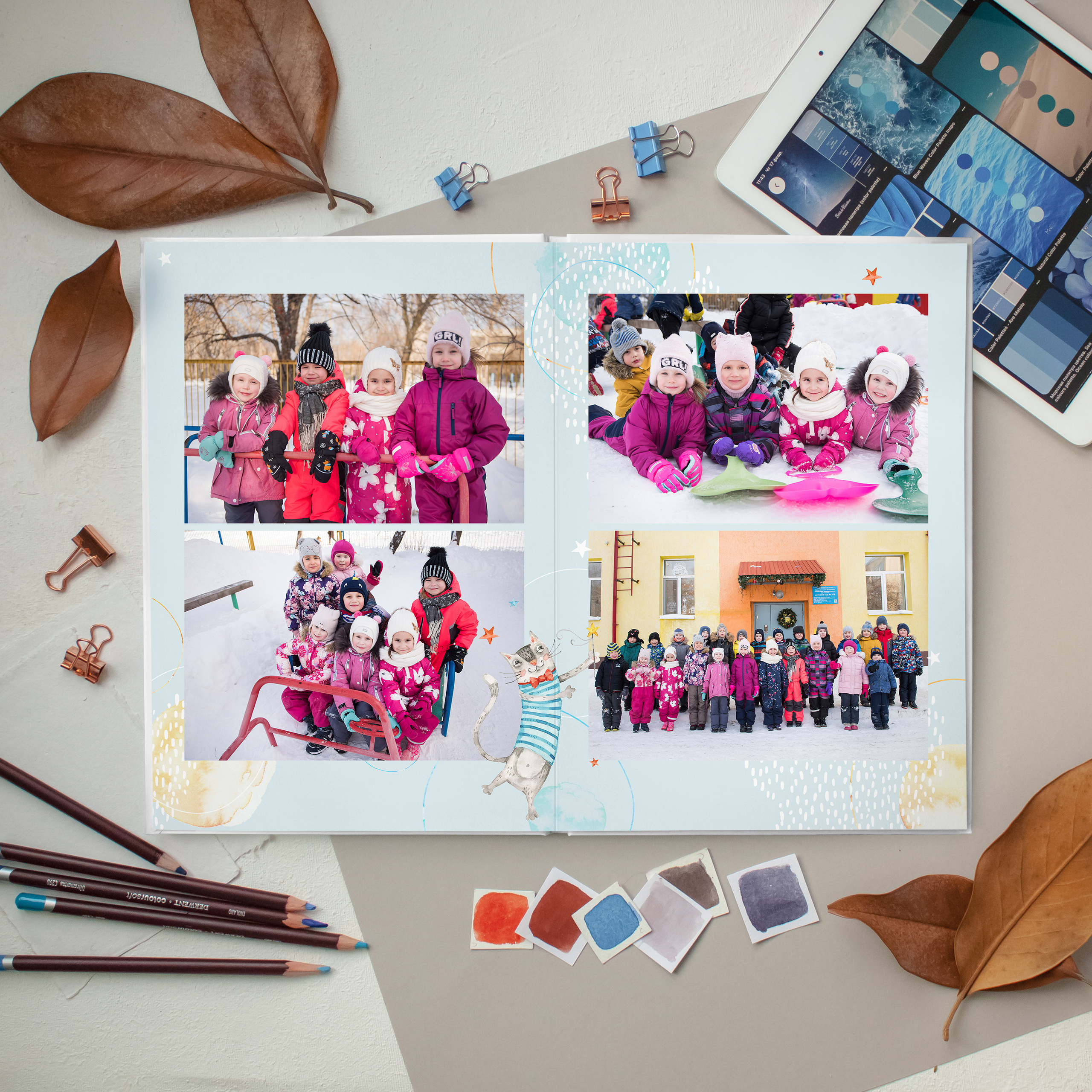 Детский сад. Выпускные альбомы в Севастополе, Крыму и Екатеринбурге