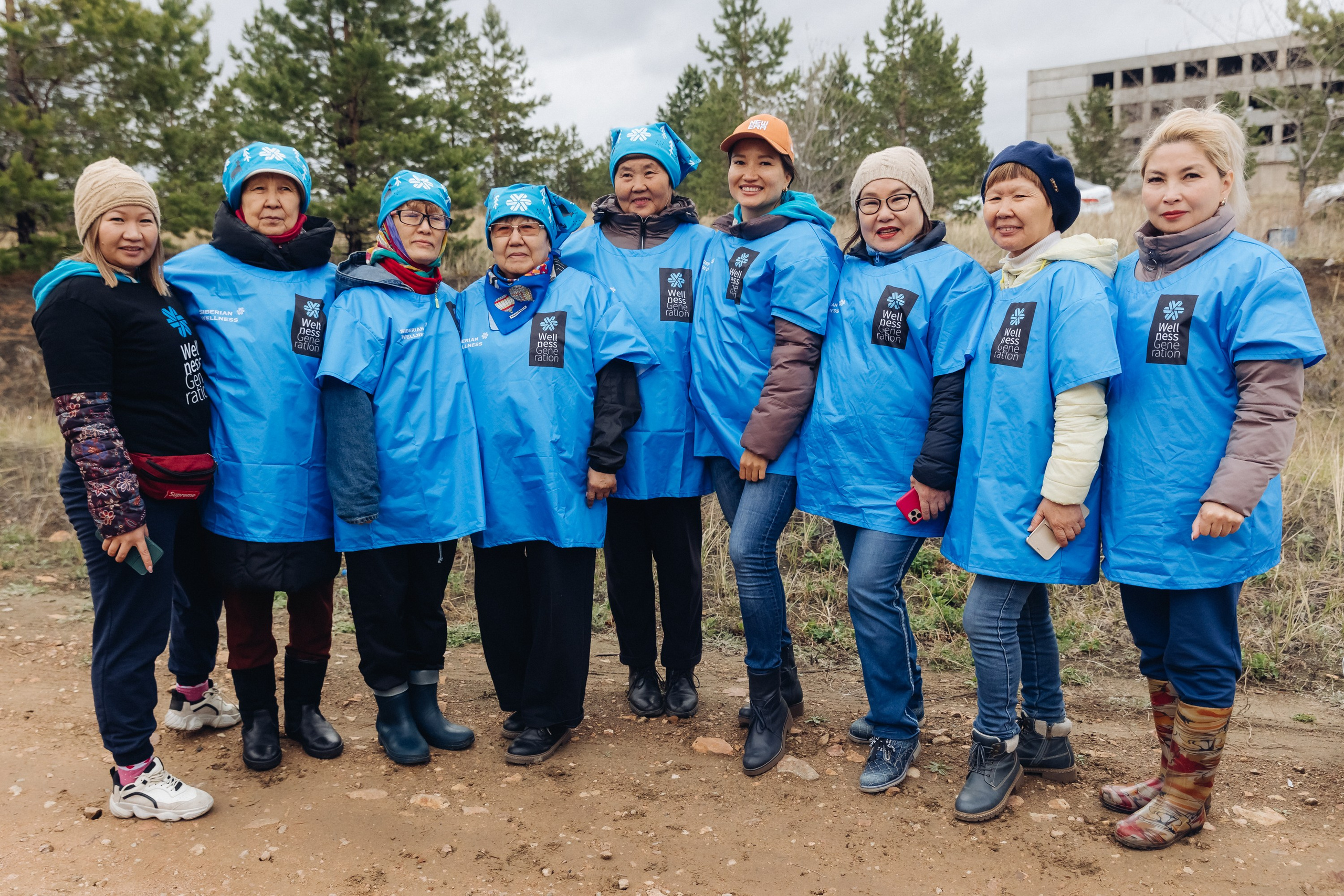 Siberian wellness. Ежегодная акция по посадке деревьев. Свадебный и семейный фотограф в Улан-Удэ