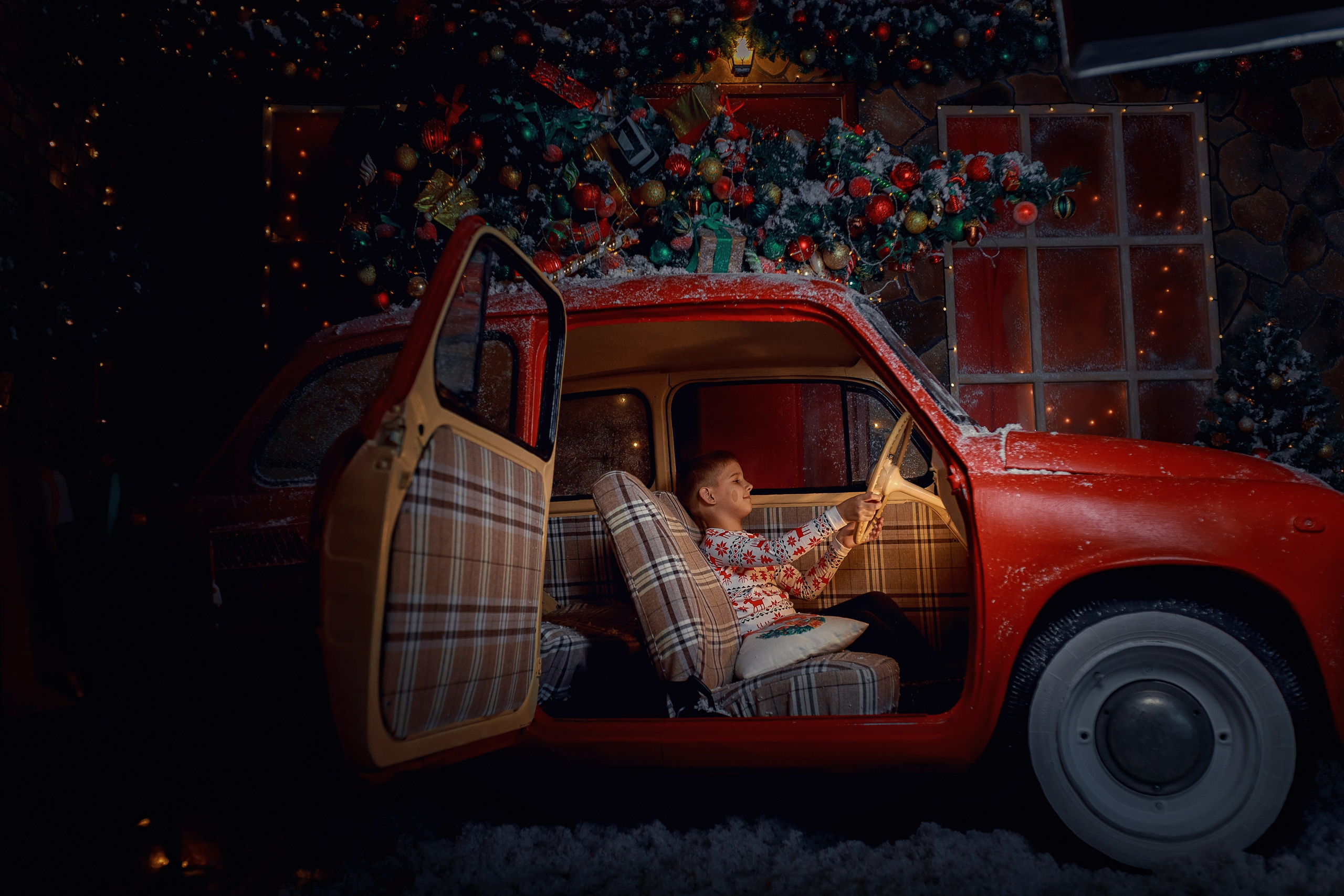 Сказка в студии. Семейный фотограф в Новосибирске Екатерина Сафронова