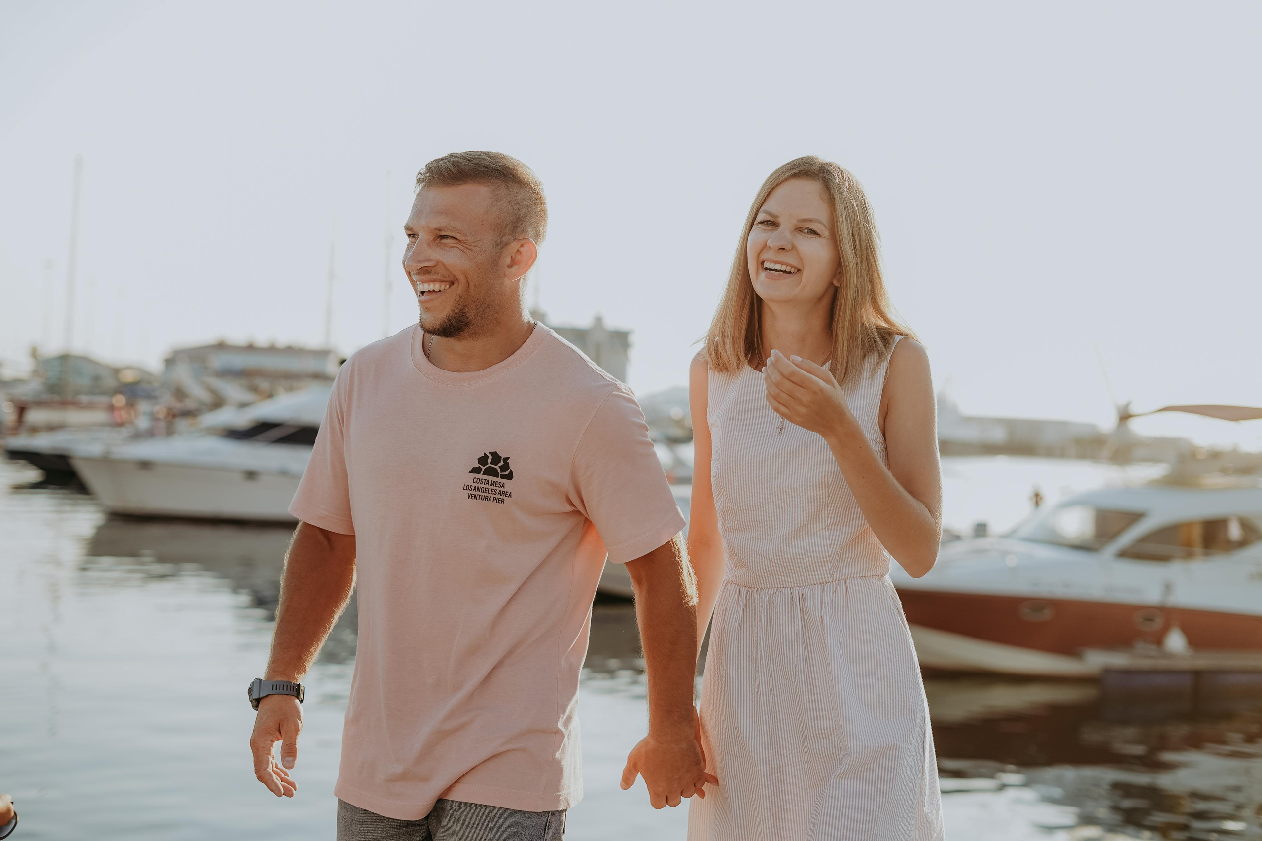 Анна, Денис и Настя в морском порту. Фотограф в Сочи и Абхазии | Фототуры | September Air