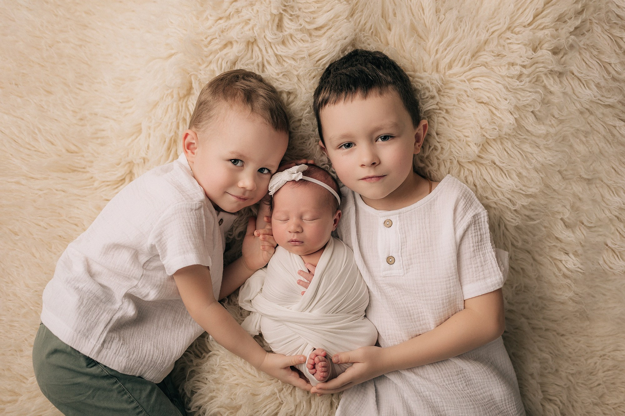 София 8 дней. Семейный фотограф новорождённых в Серпухове Юлия Новикова +79637785957