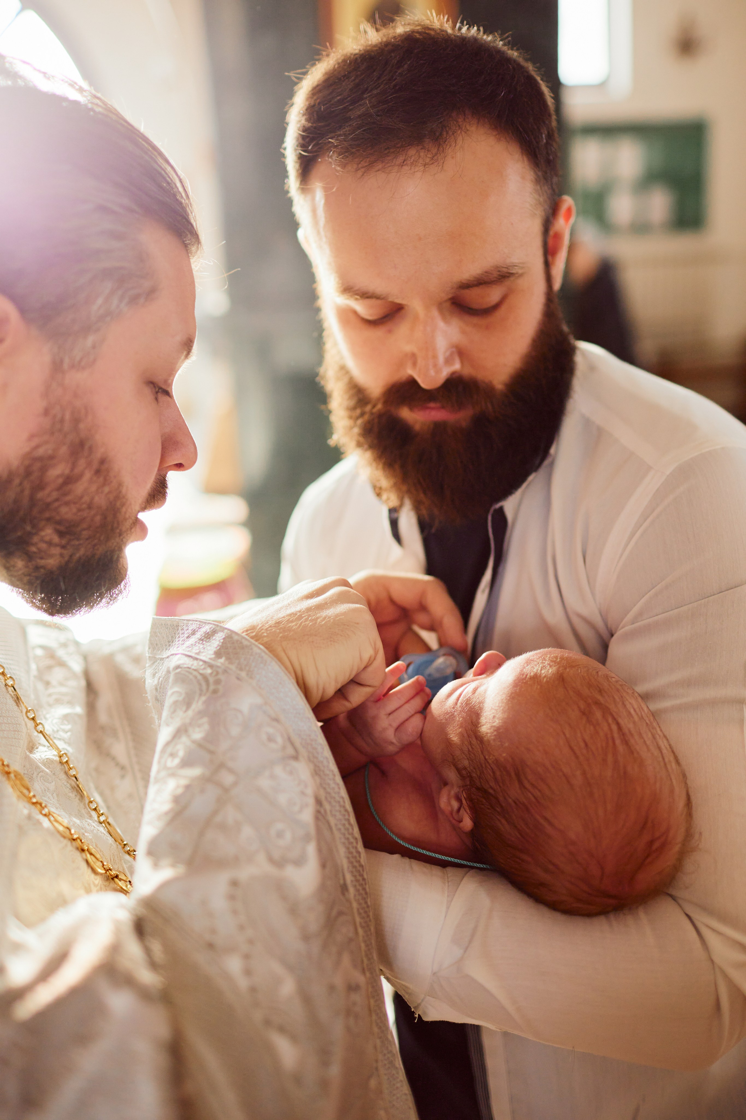 Таинство Крещения. Фотограф Москва|Ясенево Яна Новокрещенных