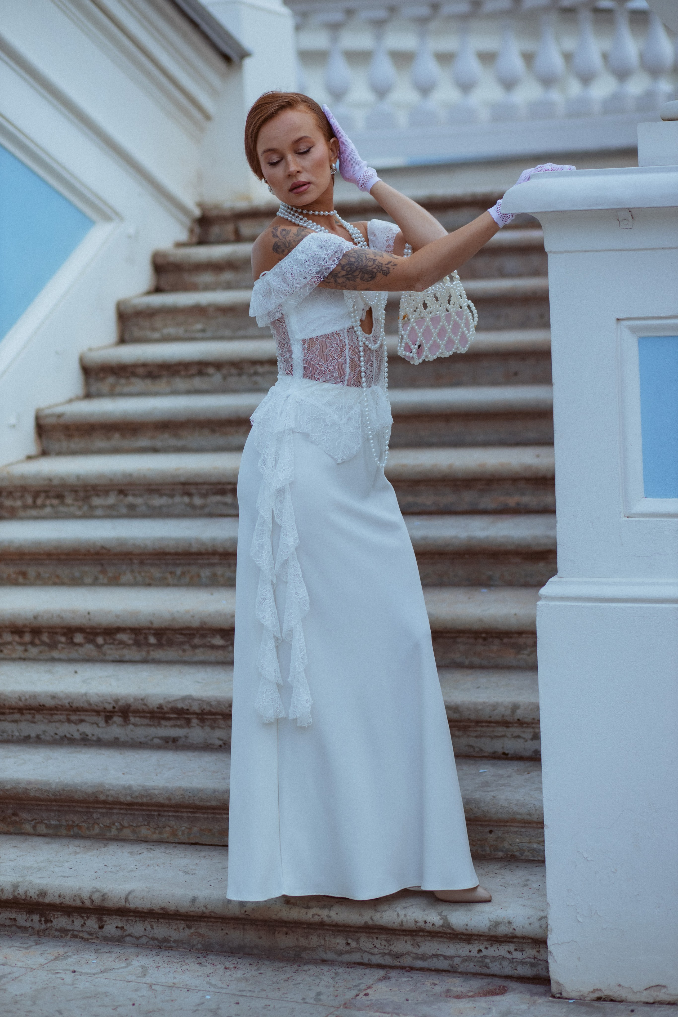 Фотосессия в парке летом Ораниенбаум