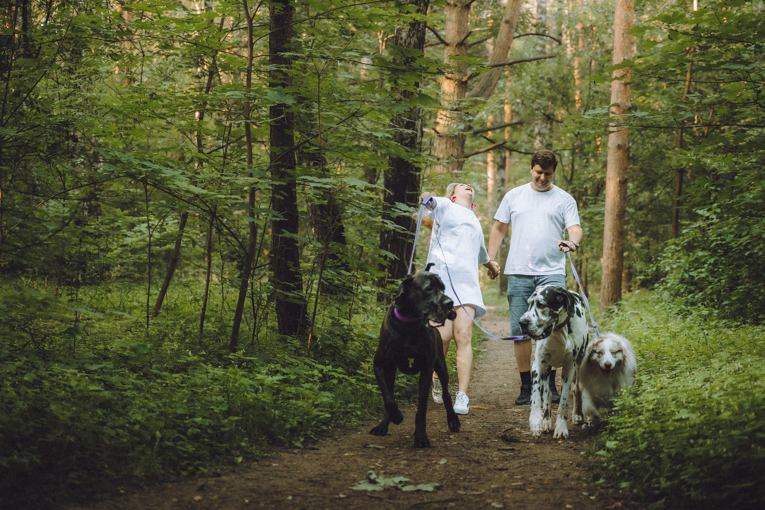 Катя, Андрей, Гектор, Ричи, Тортик и Трой