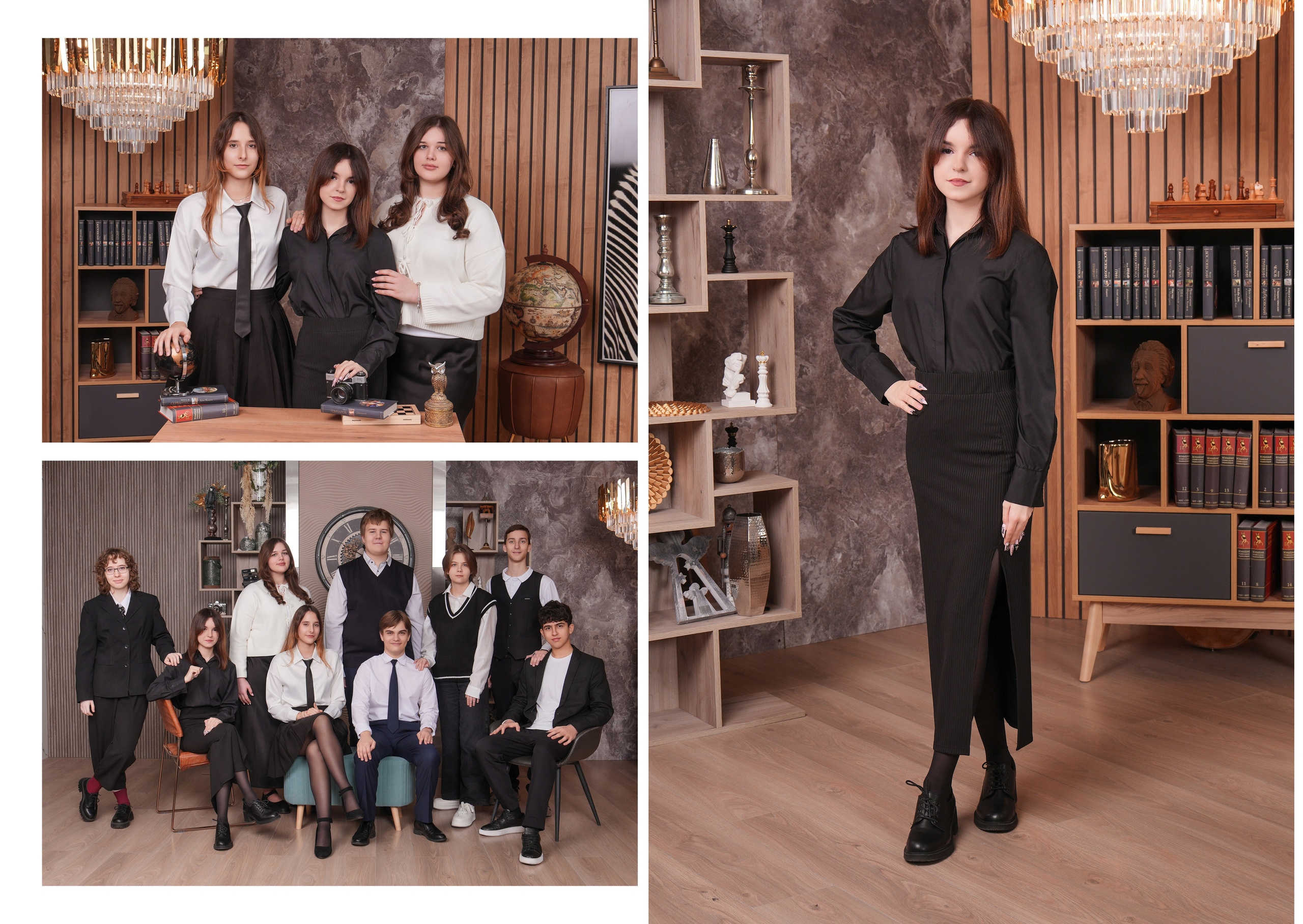 ГИМНАЗИЯ 82 9 Д. Красивый выпускной альбом в Краснодаре