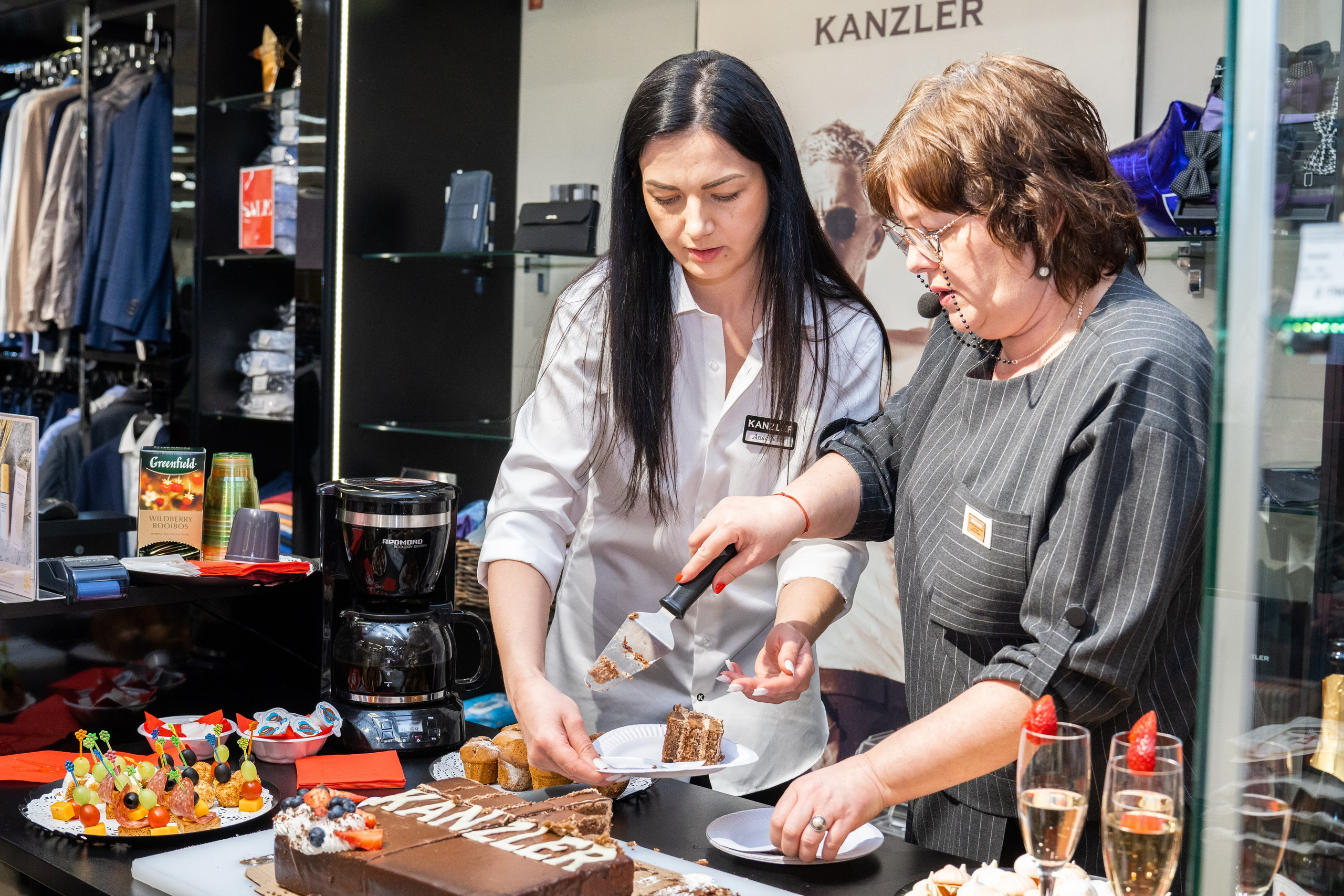 День рождения магазина одежды Kanzler. Фотограф София Александрова