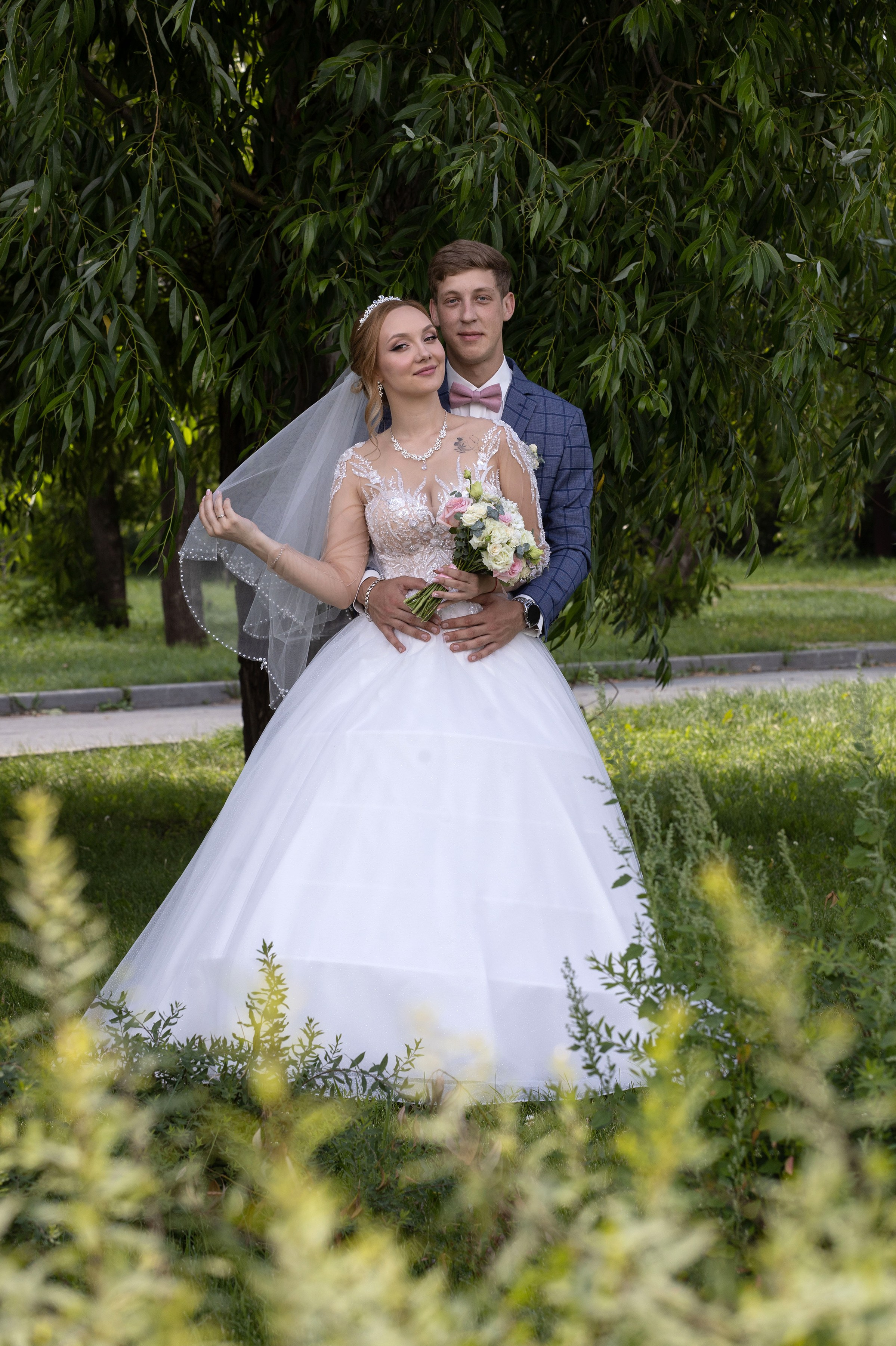 Свадебная фотография. Счастливый кадр