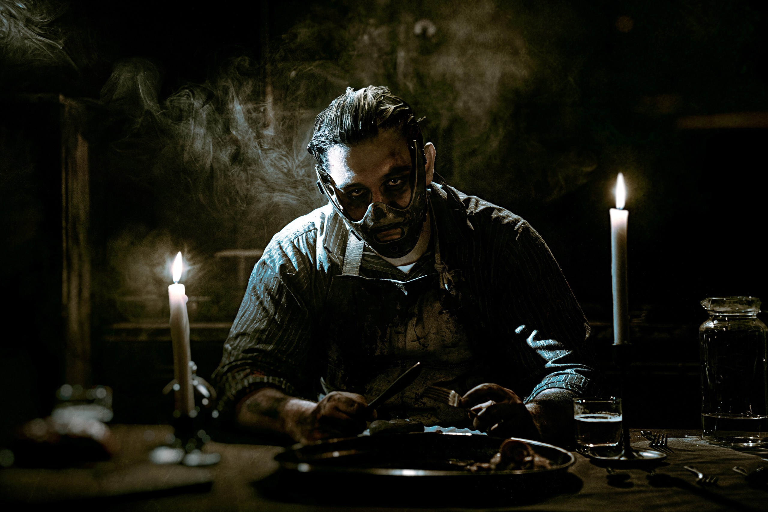 Фотосъёмка для хоррор и экшен квеста. Рекламный фотограф в Москве Алексей Тверяков