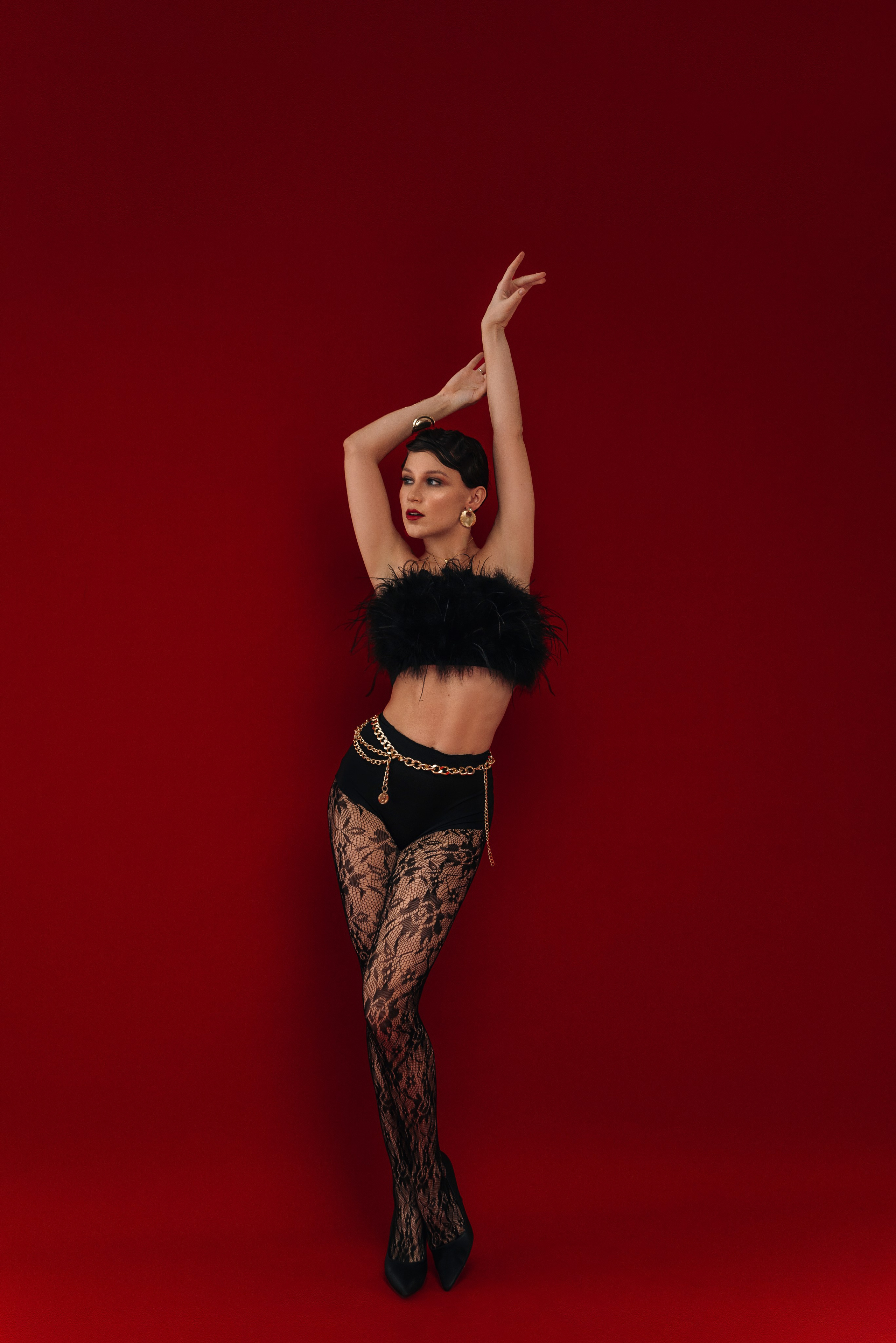 В студии. Асель Мурзина фотограф Казань