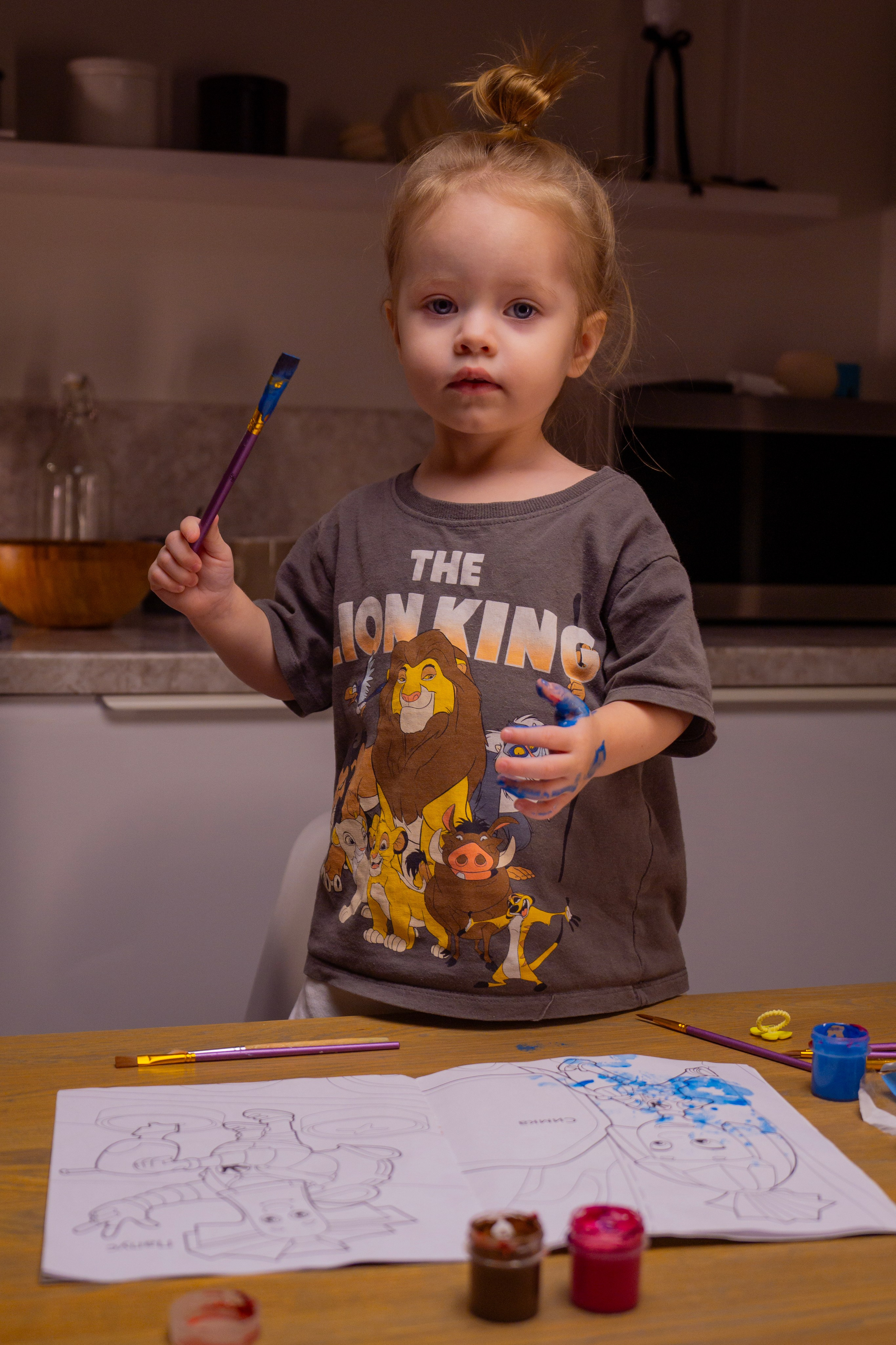«Домашний вечер». Крамер Юлиана детский и семейный фотограф