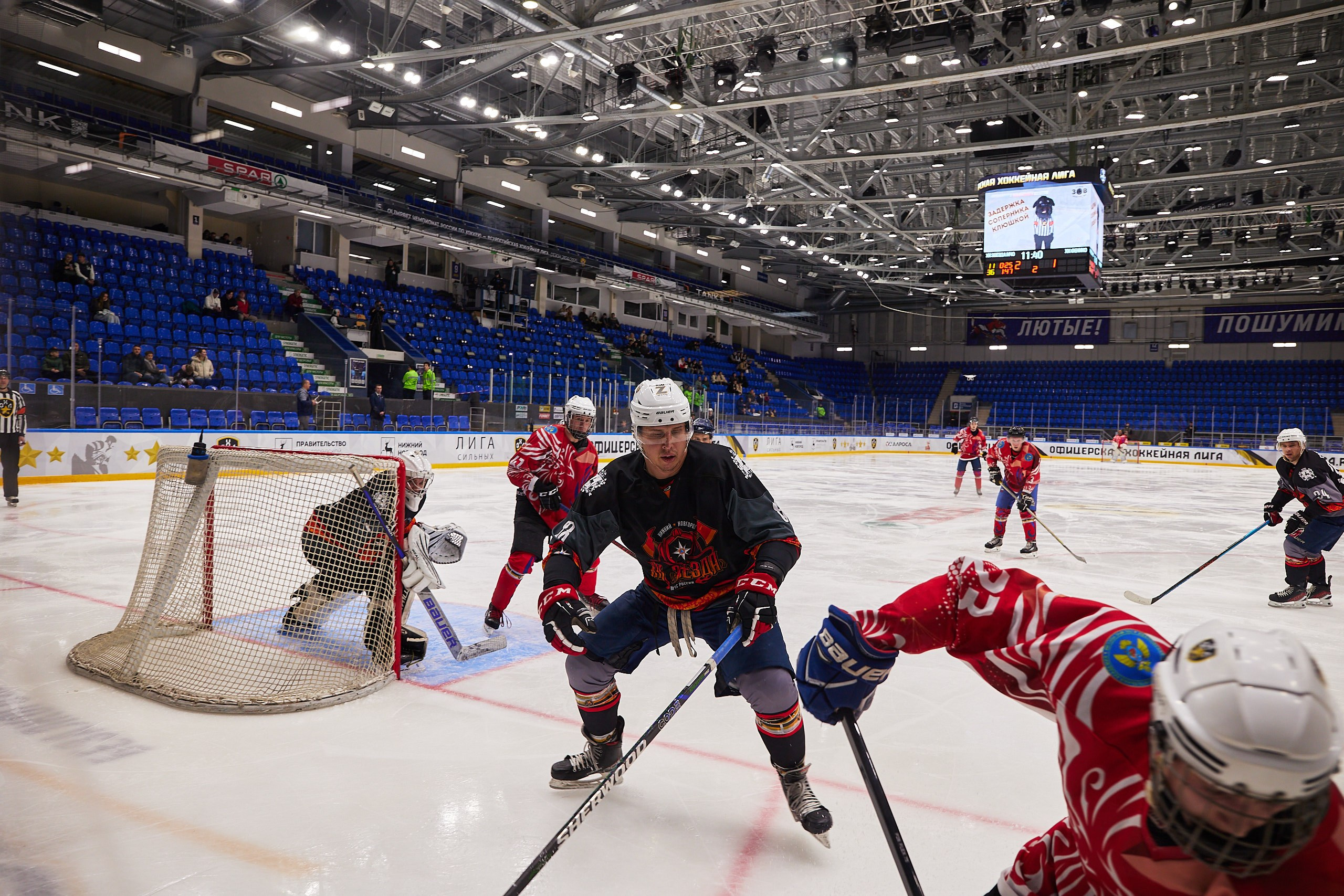 Репортаж. Офицерская хоккейная лига 2025 год. Спортивный фотограф Некрасов Денис