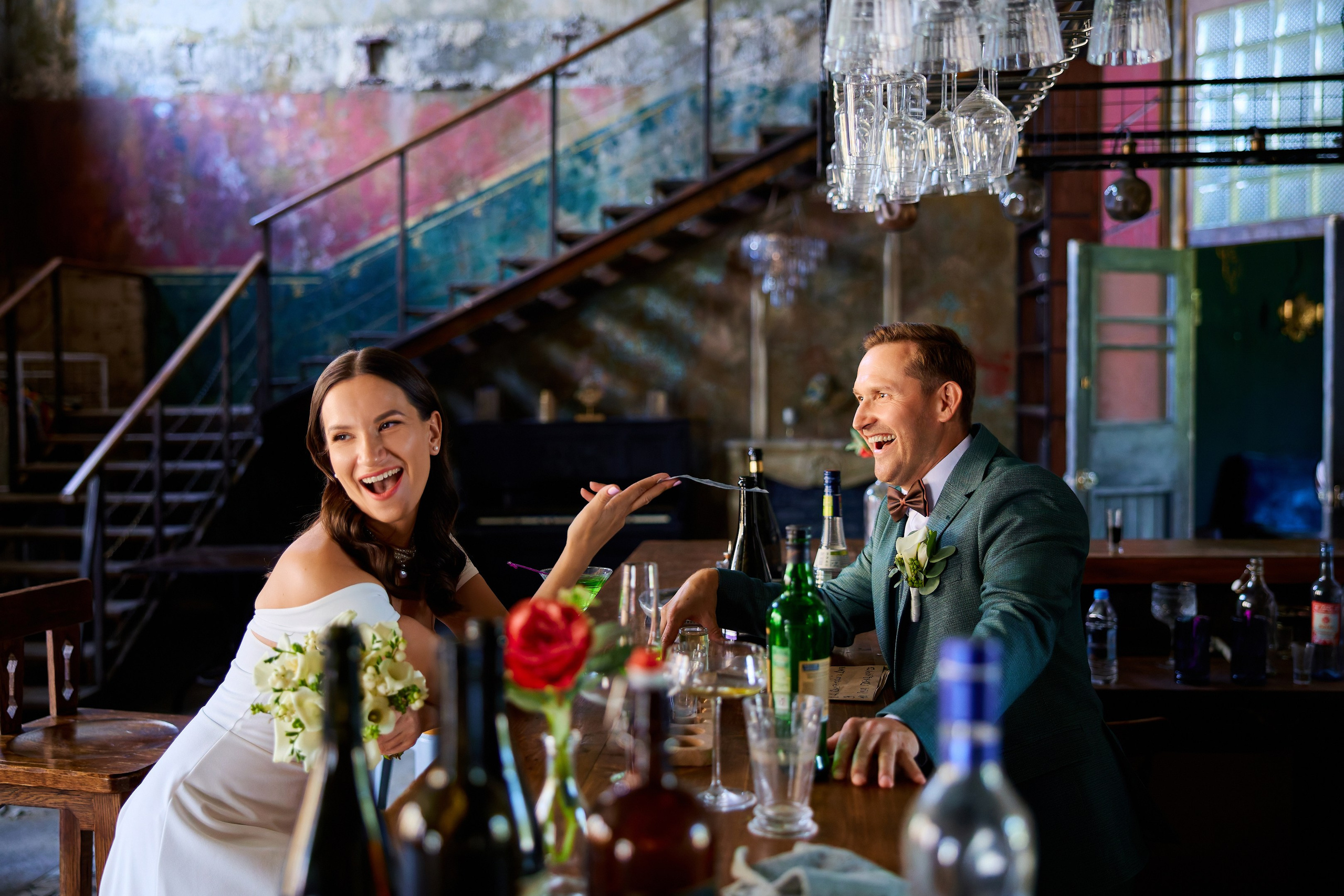 Свадебная фотосессия в Кинопарке Москино. Свадебный фотограф Сергей Колбинский