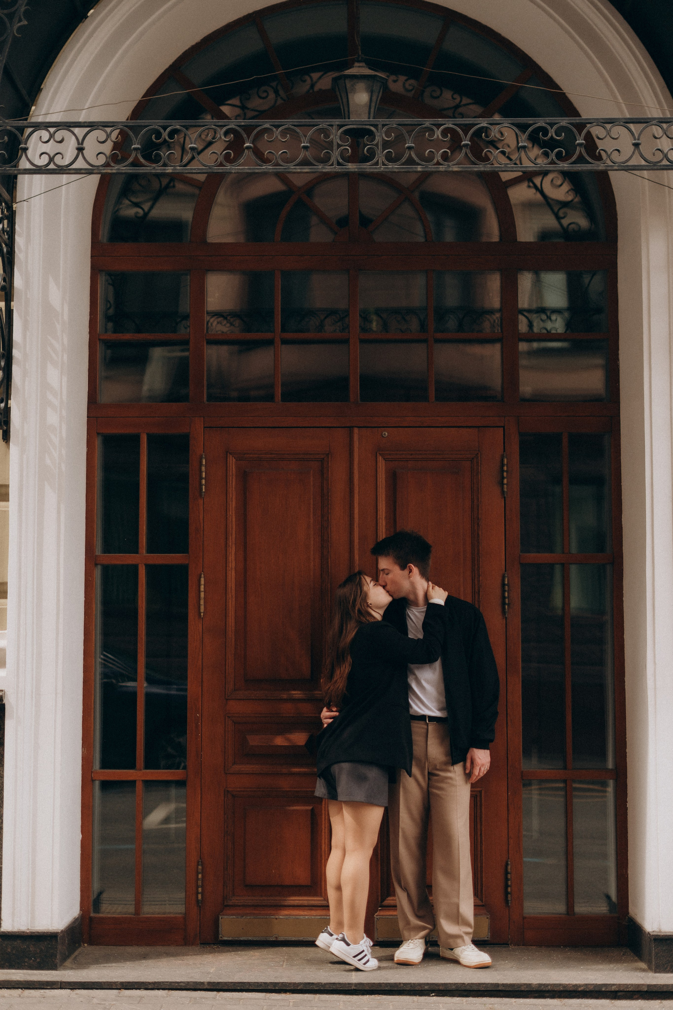 Юля и Даня | Прогулка по улицам Москвы. Фотограф Москва Виктория-Антуанетта