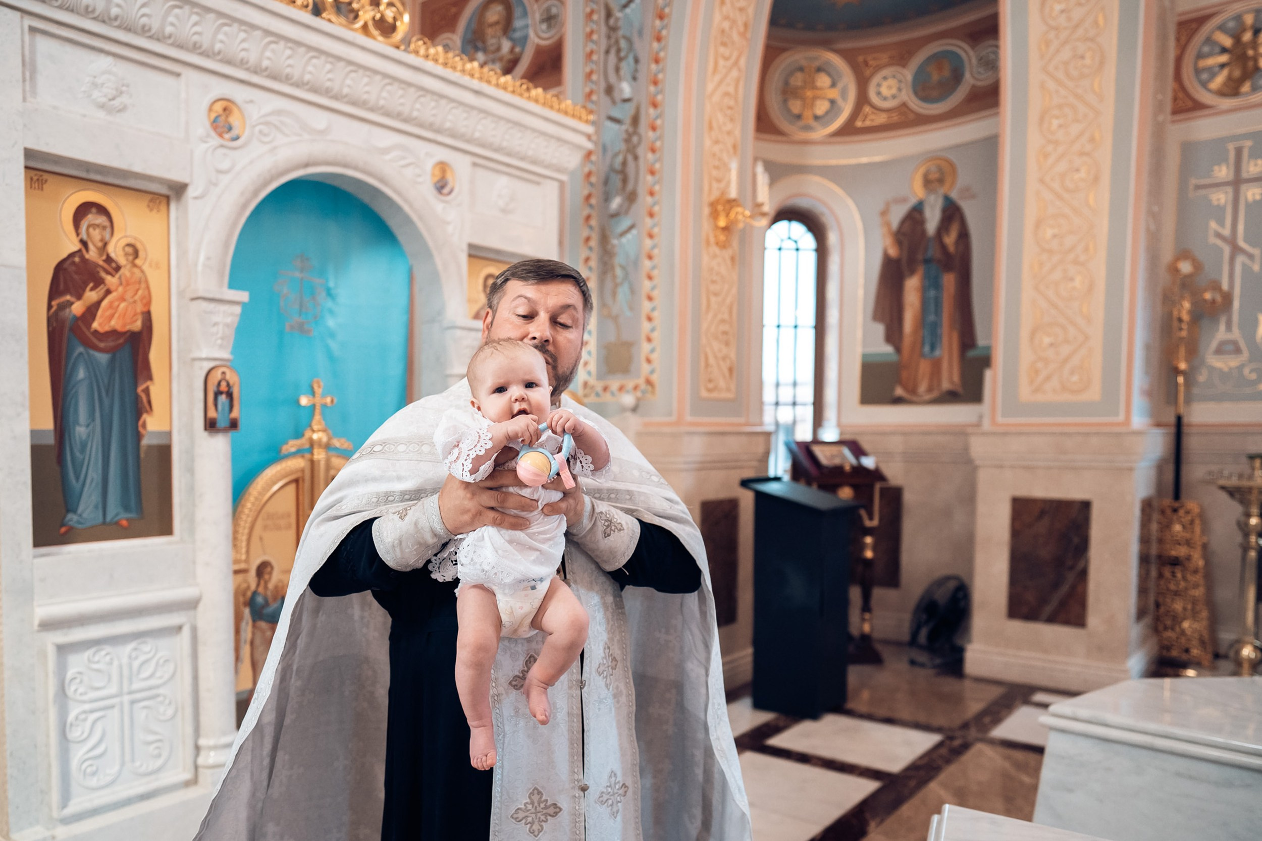 Крещение в Александро-Невском соборе Симферополь. Церковный фотограф Севастополь