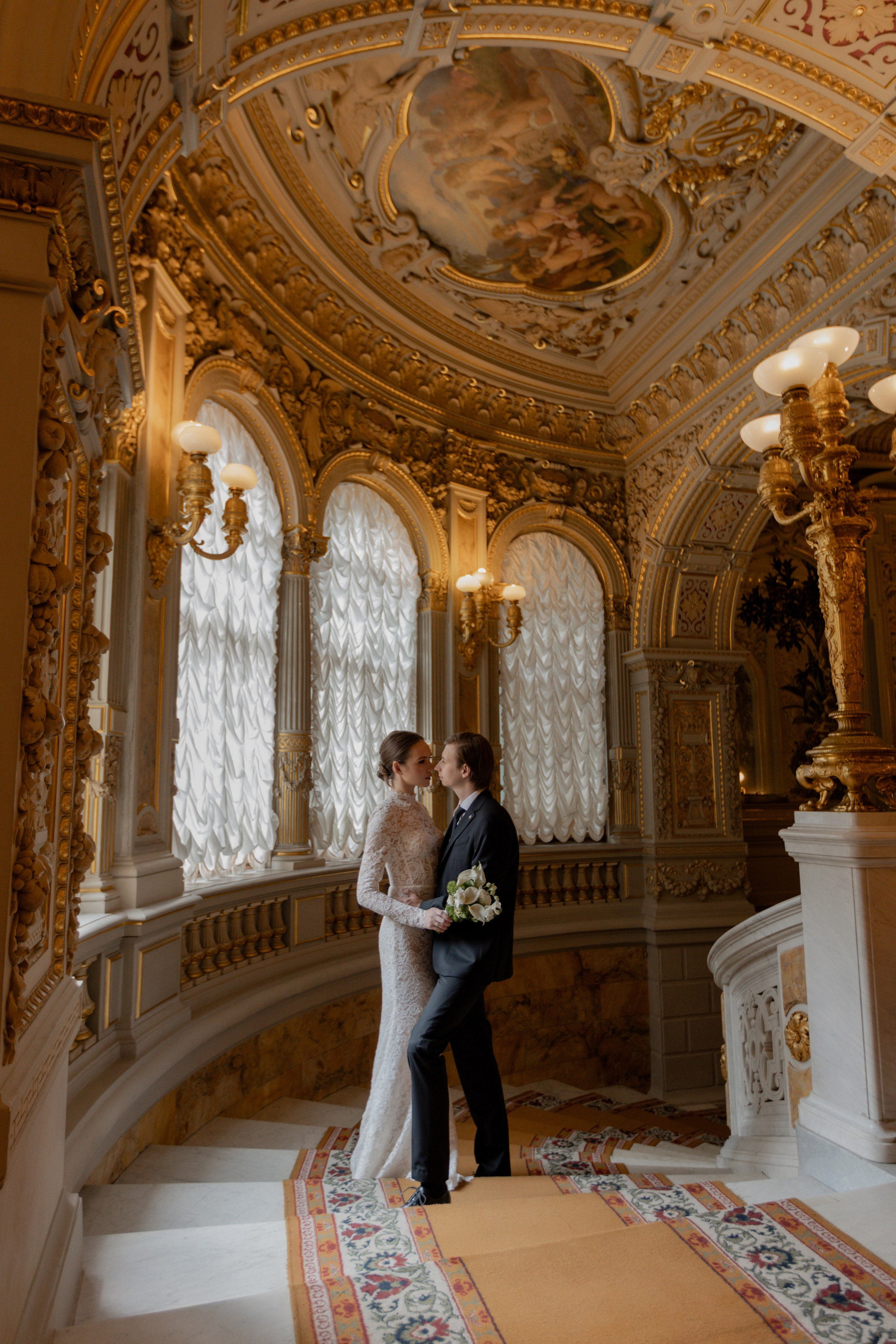 Анфиса+Игорь Дом Ученых. Фотограф в Санкт-Петербурге