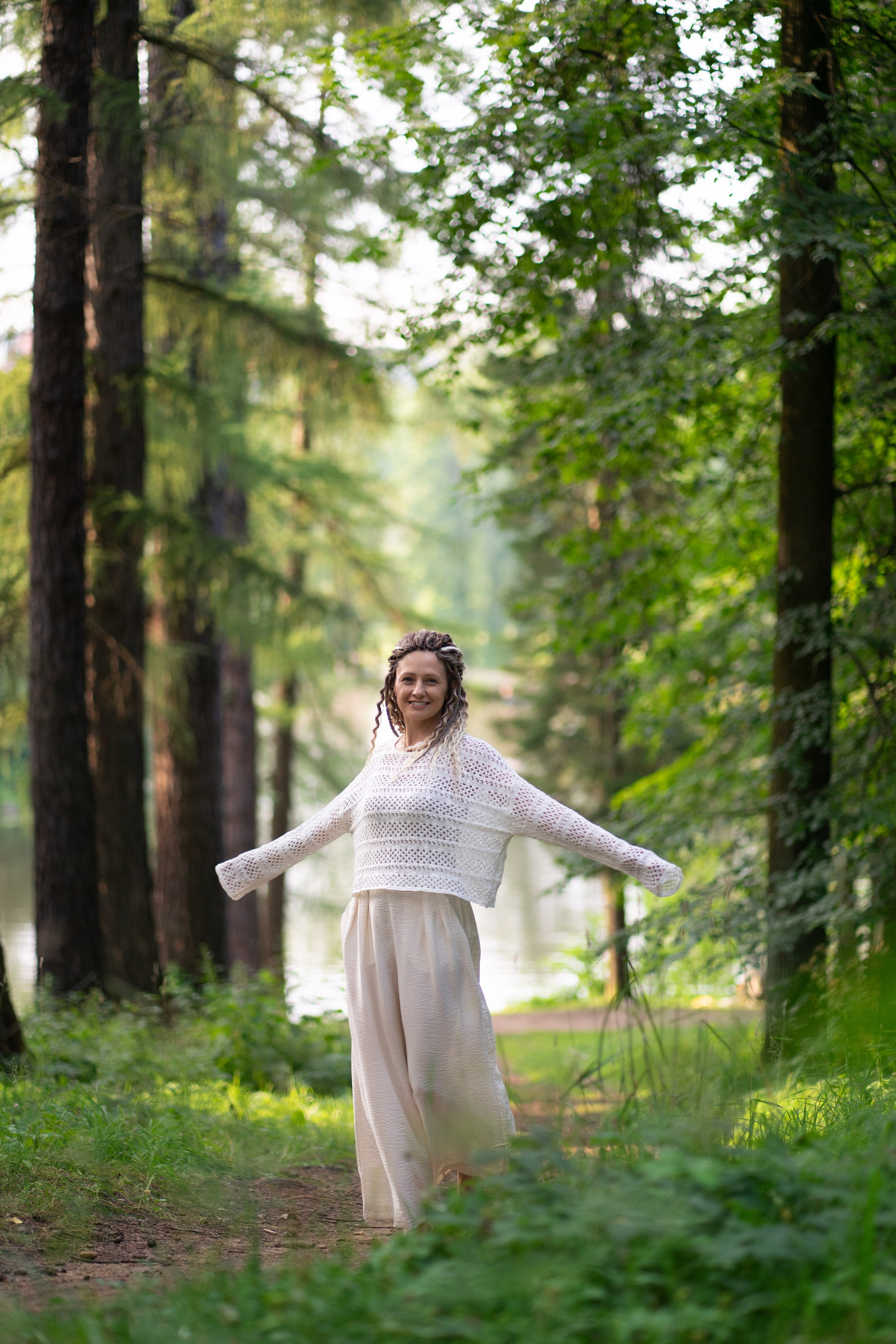 Анна —лесная нимфа. Фотограф Светлана Белоусова