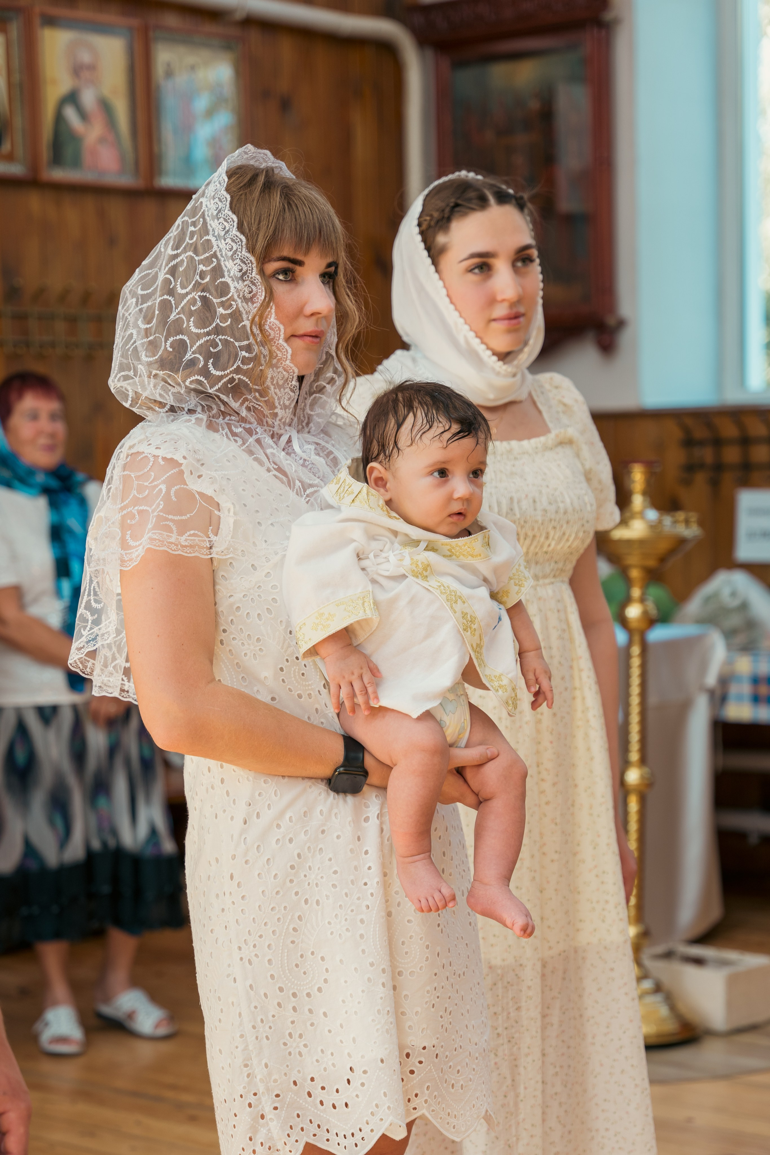 Крещение малыша Владимира: начало духовного пути. Фотограф |Ленинск, Волжский, Волгоград| Наталья Савилова