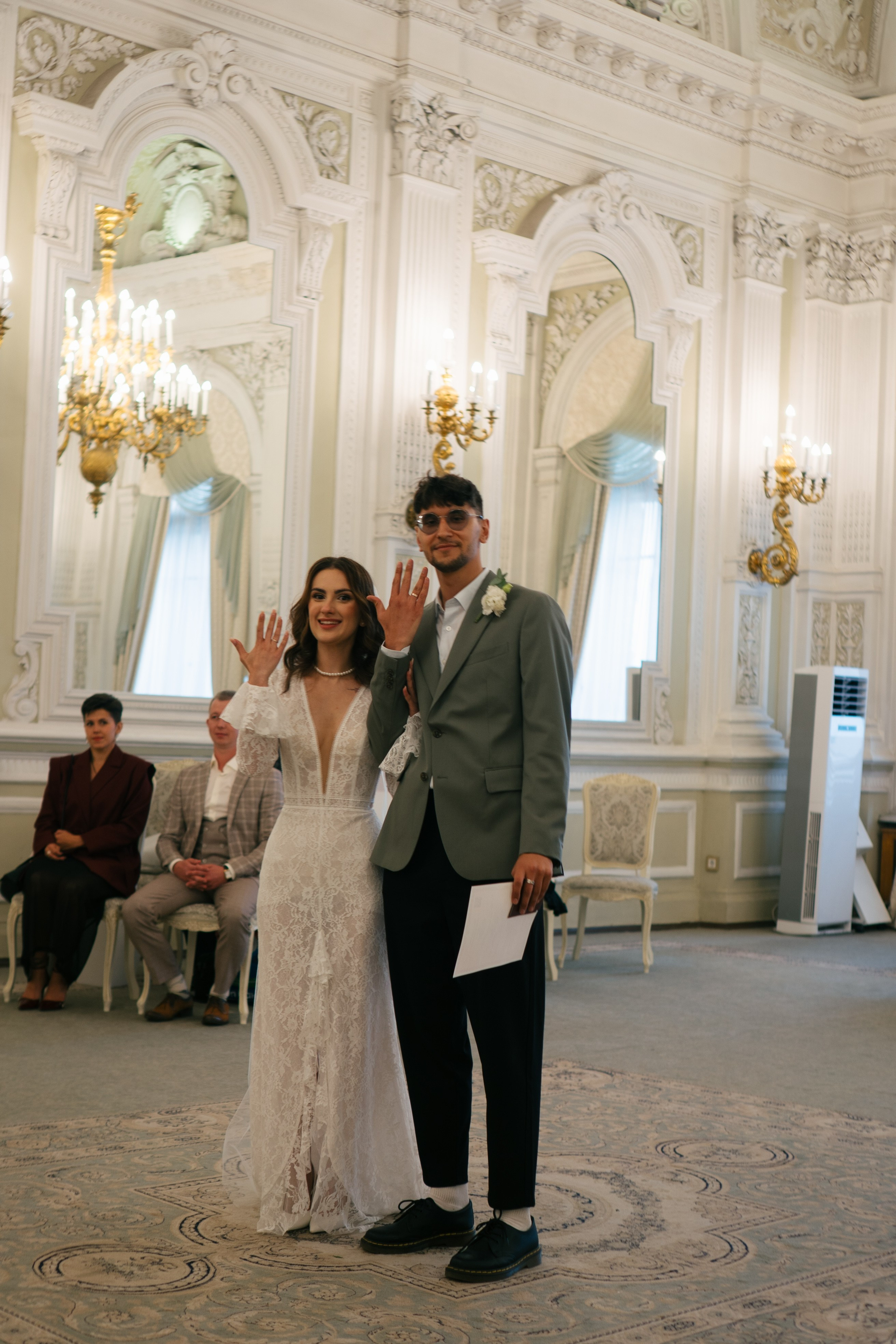 СВАДЕБНАЯ СЬЕМКА В ПЕРВОМ ДВОРЦЕ БРАКОСОЧЕТАНИЯ. Профессиональный фотограф, Санкт-Петербург — Виктория Богомолова