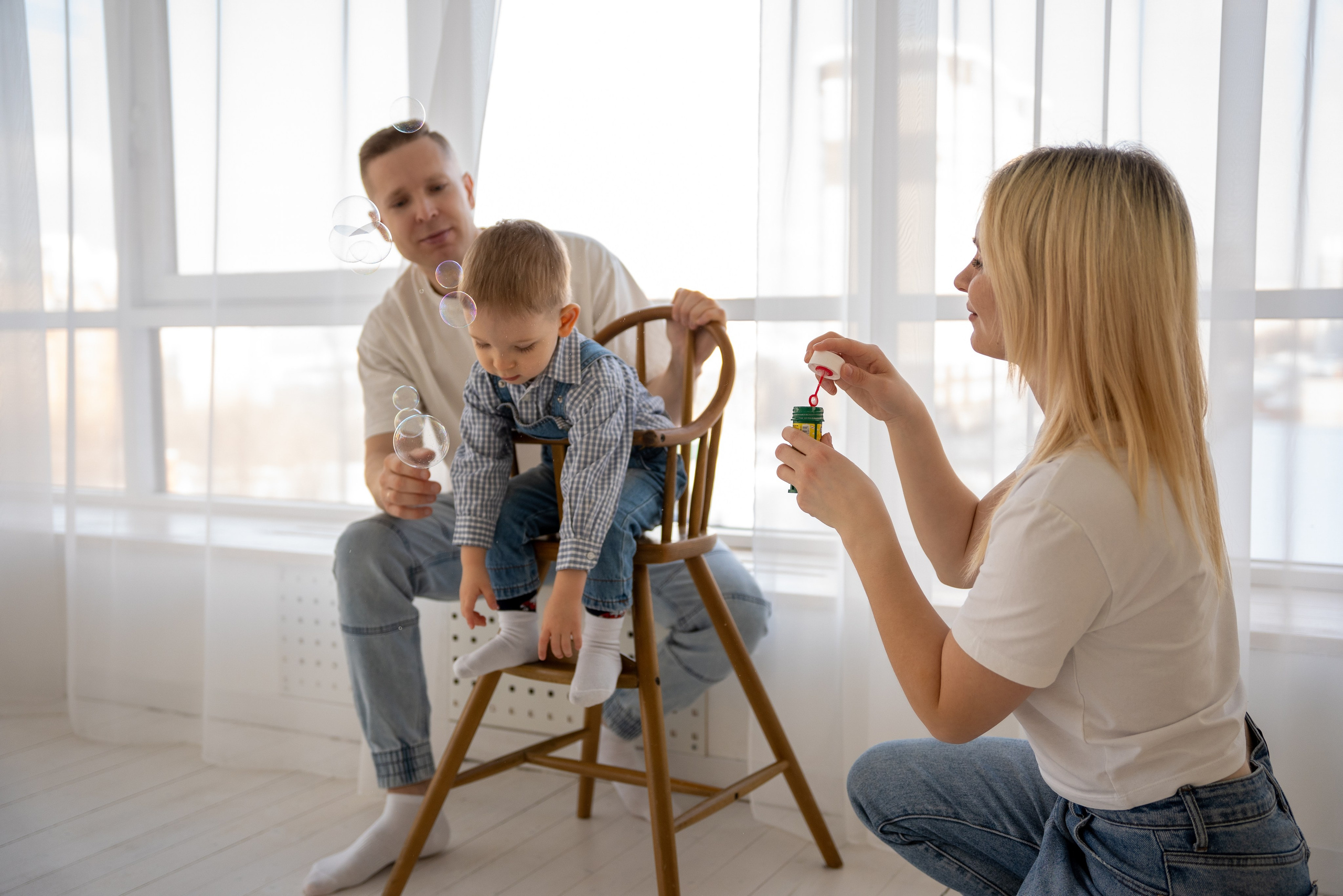 Семейная съемка в студии