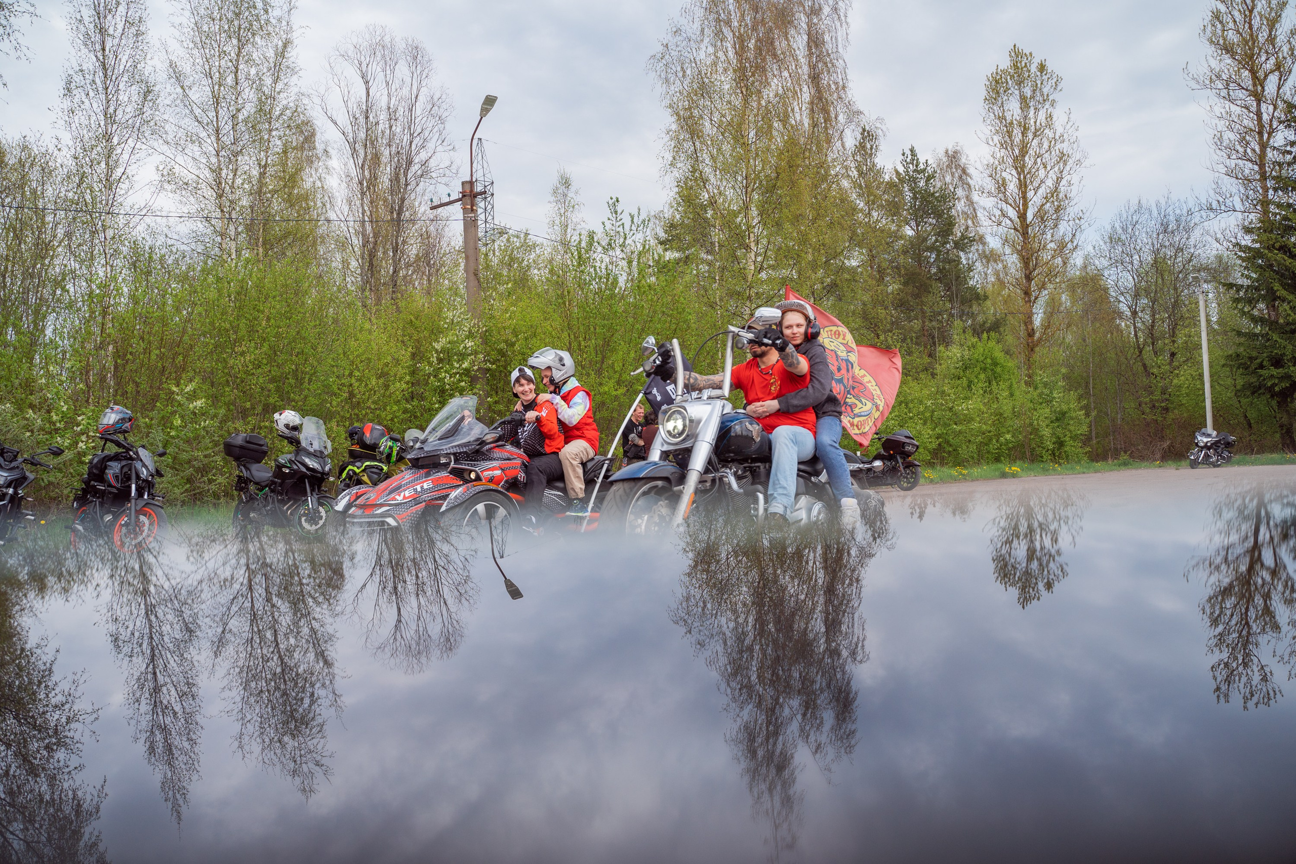 Мотоциклы —репортажная фотосъемка в Санкт-Петербурге. Свадебный, семейный, портретный, репортажный фотограф в Санкт-Петербурге
