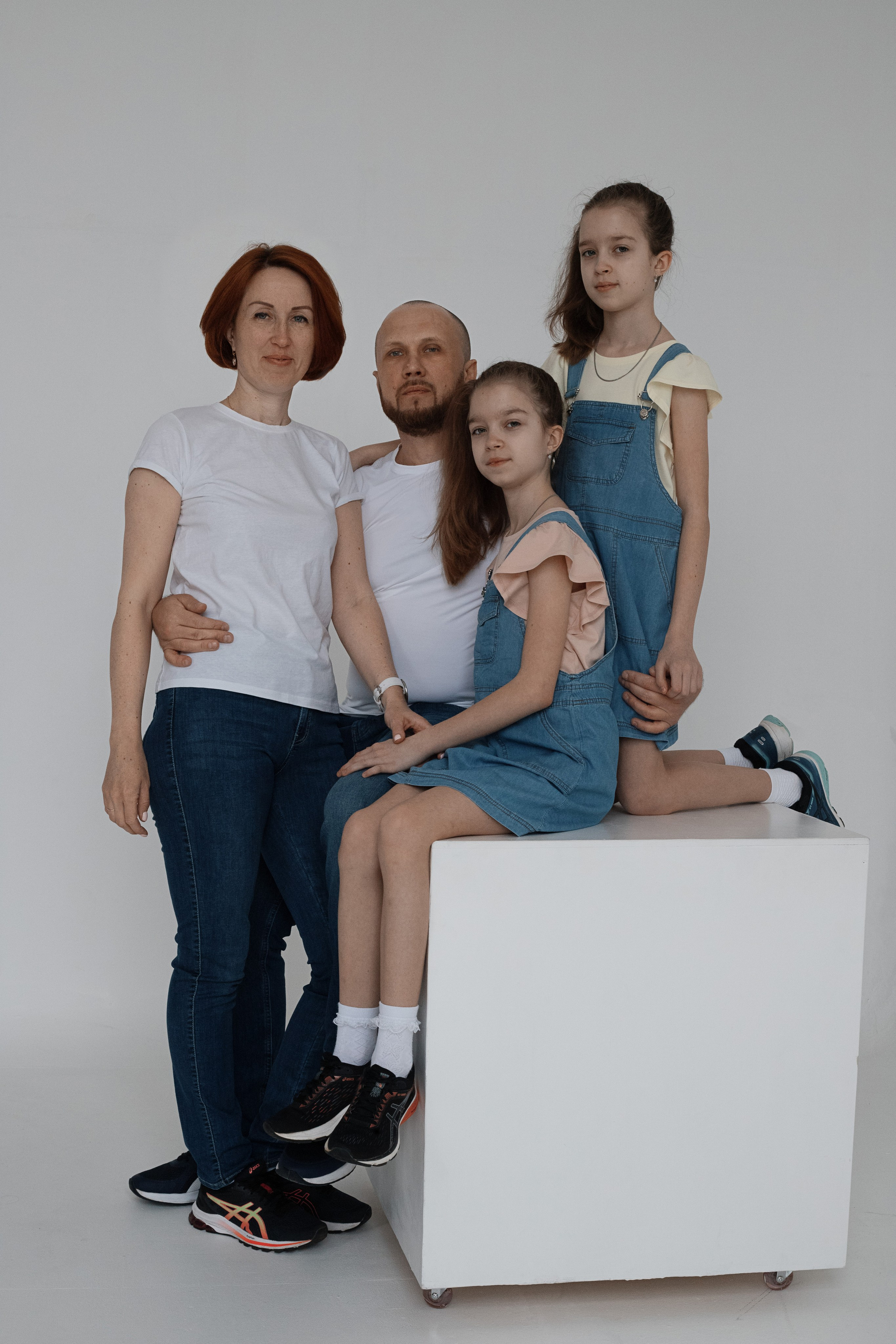 Семейная в студии. Фотограф Воронеж, Новая Усмань Мария Бублик