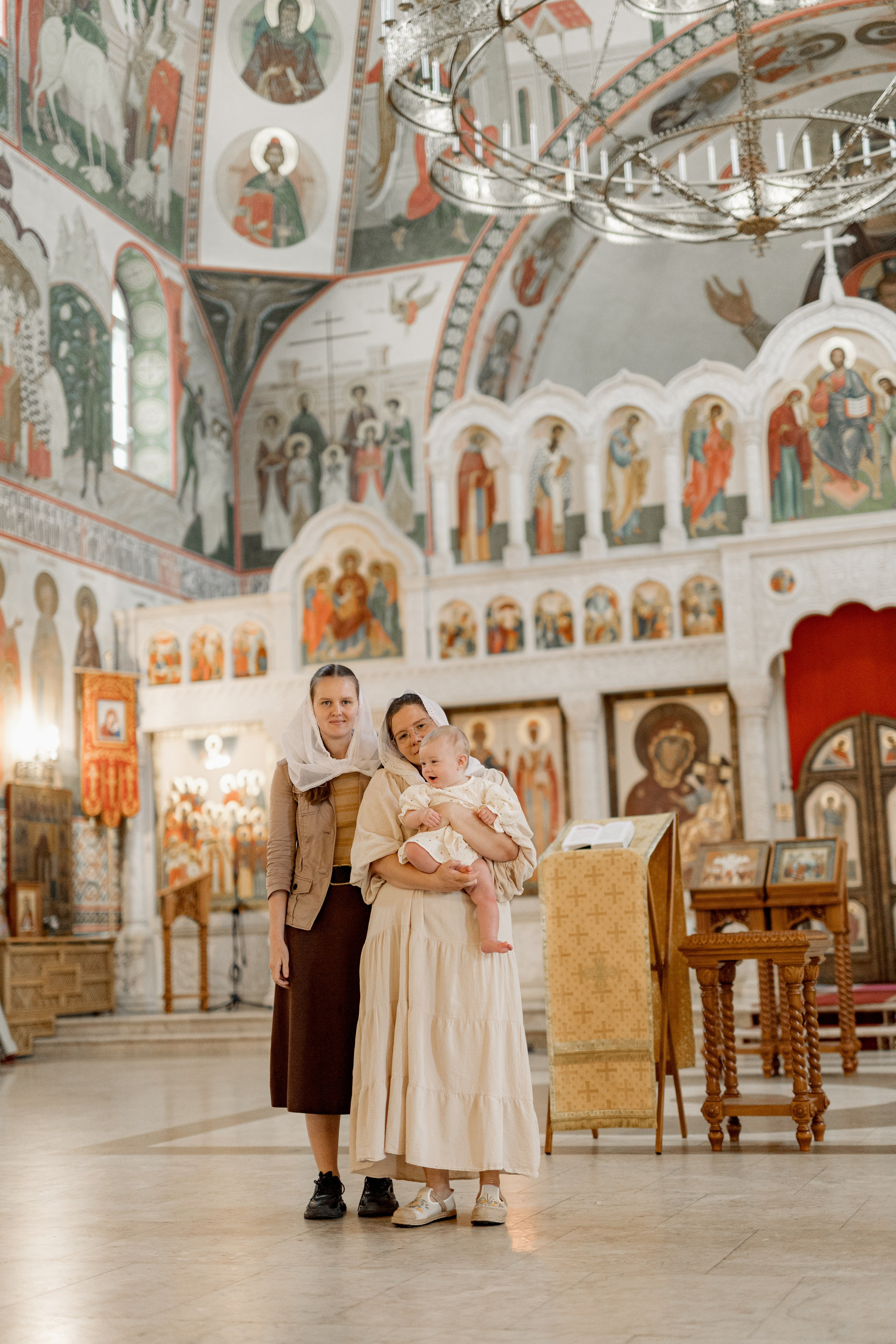 Таинство Крещения Веры. Фотограф новорождённых Newborn Москва