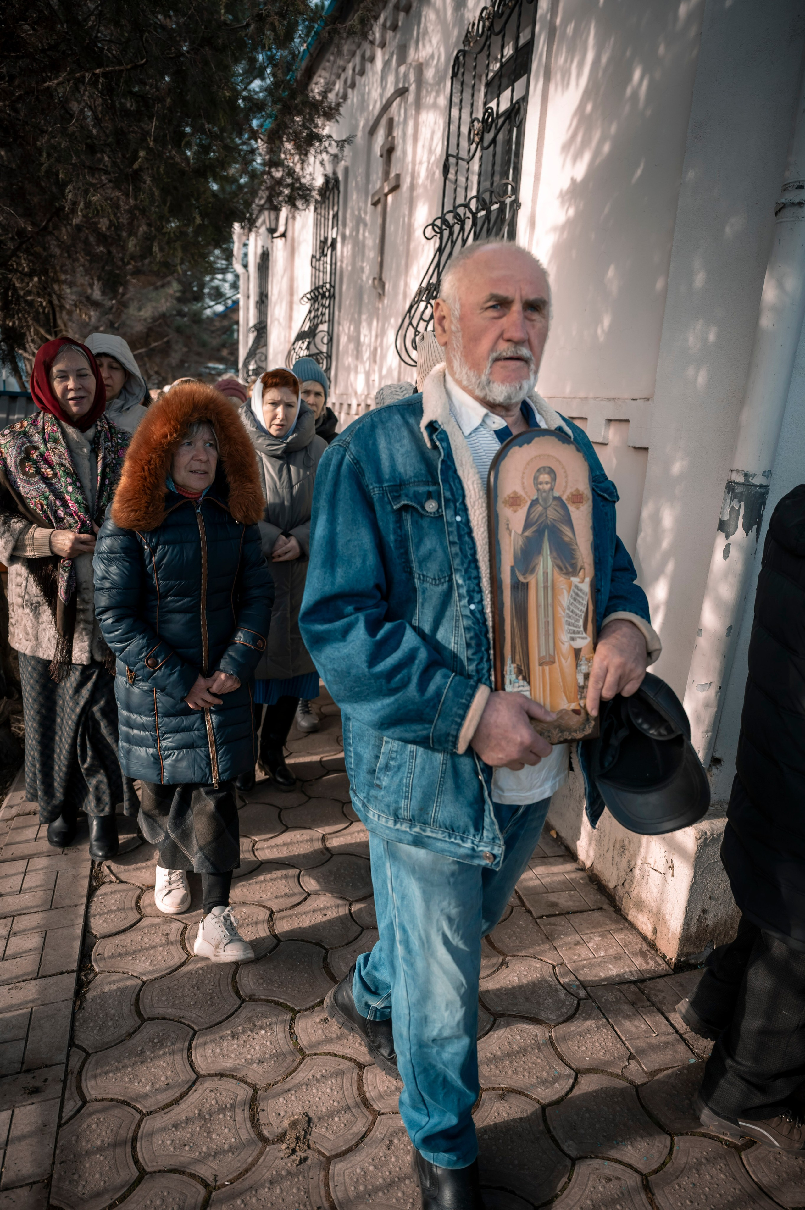 Никольский храм, г. Зерноград. Торжество Православия. Антон и Татьяна Денисенко — В храме