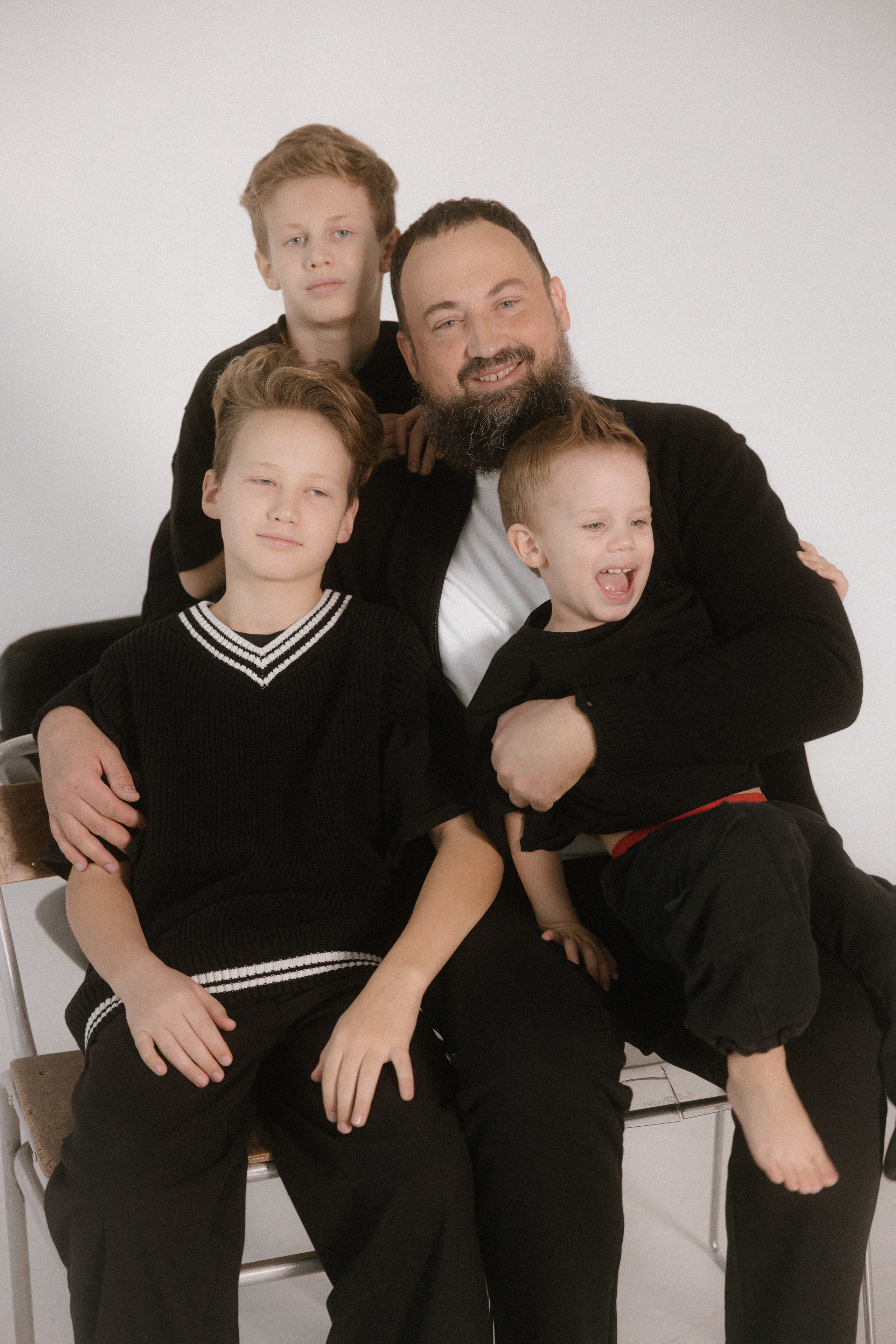 Сергей + Юля + Даня + Дима + Слава. Семейный и детский фотограф Юлия Шох