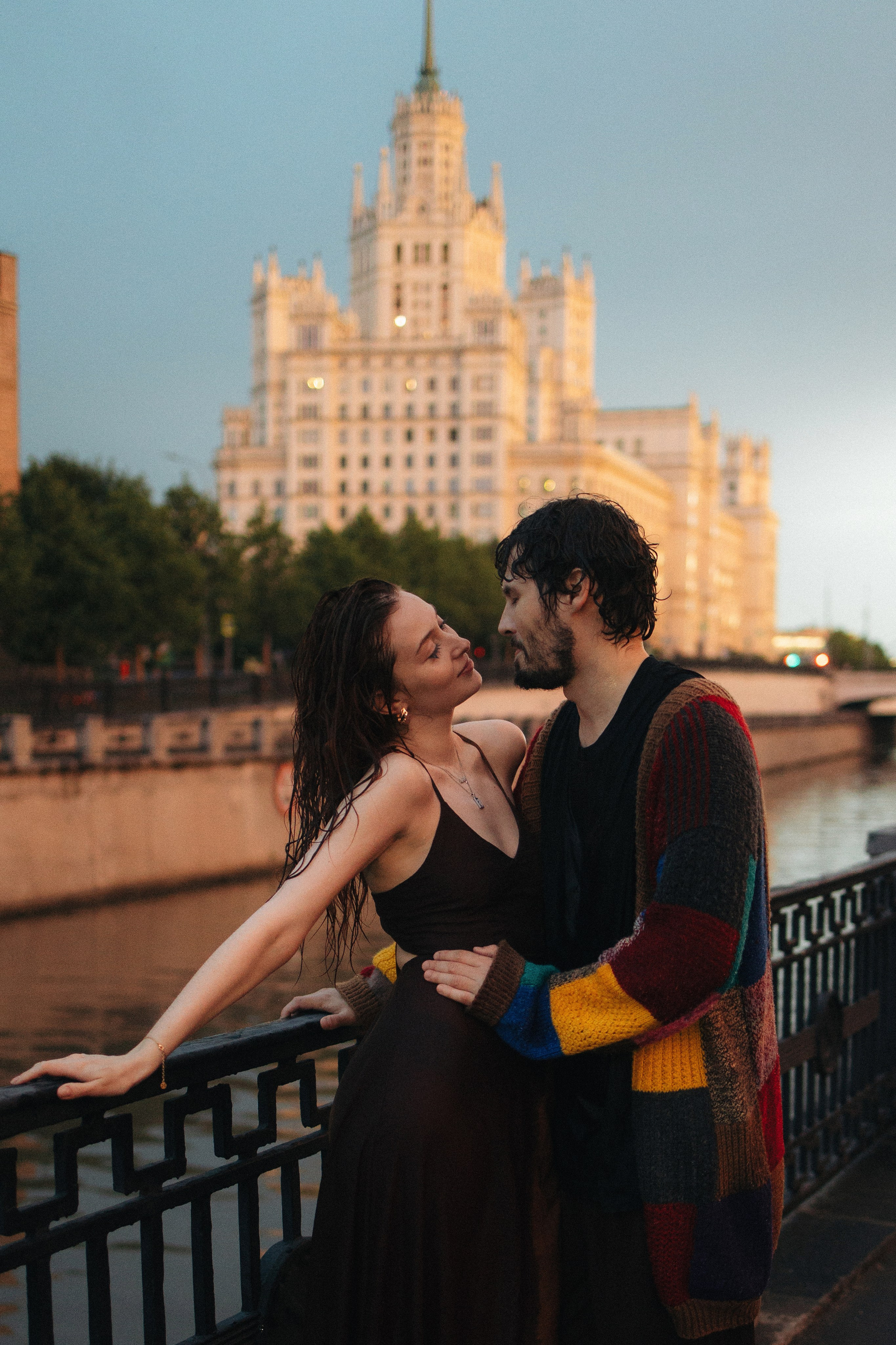 Полина и Семён, прогулка по Москве. Семейный фотограф в Москве Марина Петра