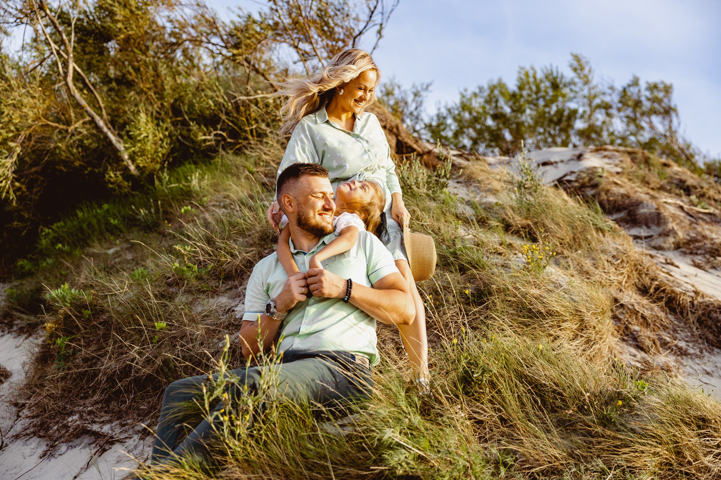 Дима, Настя и Ева. Свадебный и семейный фотограф в Калининграде Грибачев Владимир