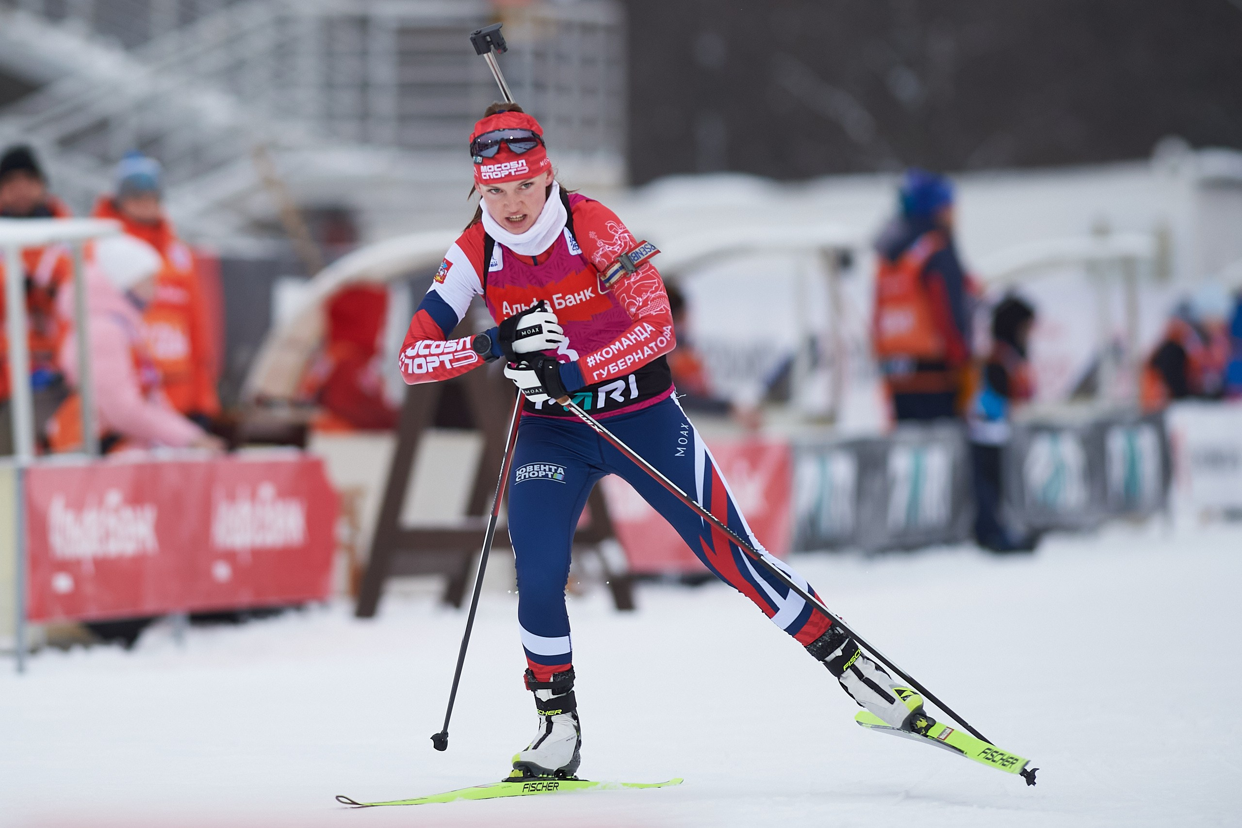 Биатлон. Чемпионат России — 2024/2025, 3-й этап, Ижевск. Ижевская винтовка. Спортивный репортажный фотограф в Ижевске Сергей Мерзляков