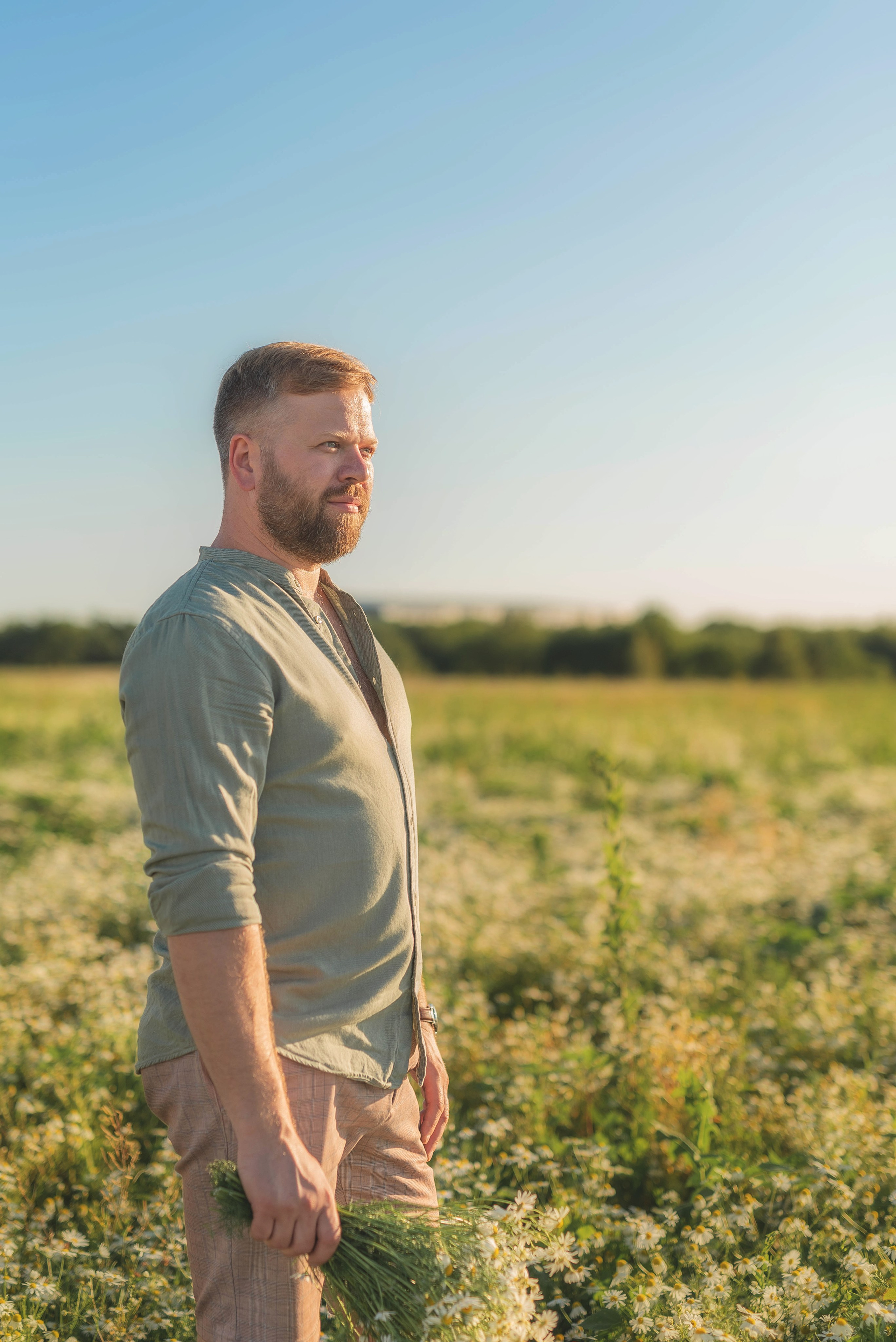 Фотосессия в ромашковом поле. Семейный, детский фотограф в Воронеже Анна Никитина