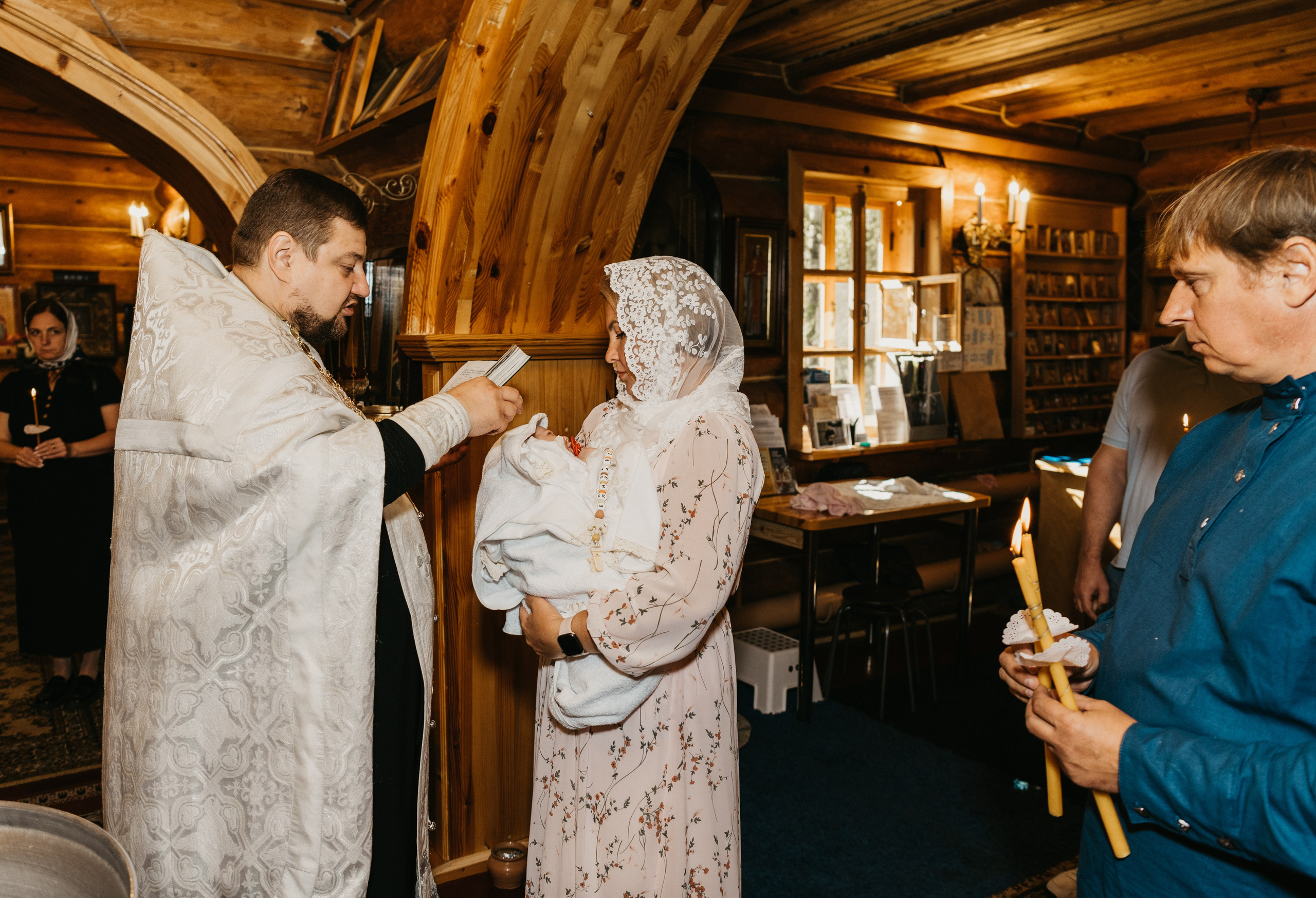 Крещение Елизаветы. Фотограф на выписку из роддома в Москве и МО