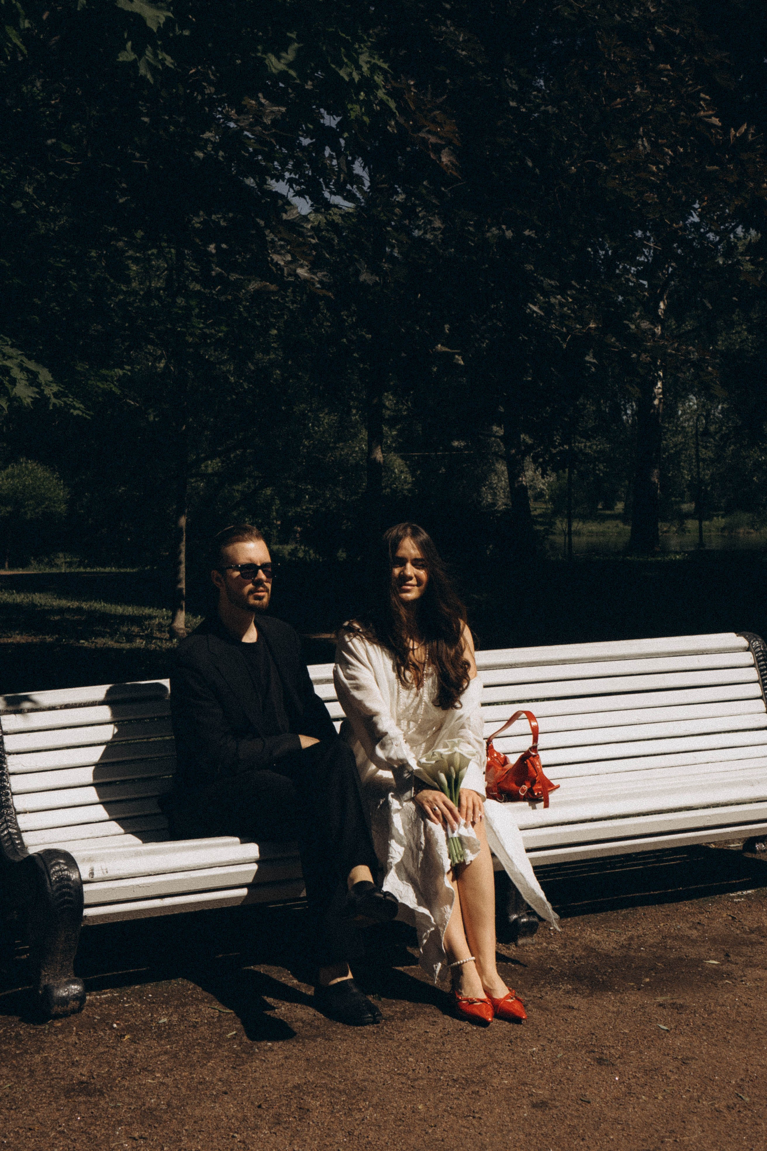 СВАДЕБНАЯ СЬЕМКА В ПАРКЕ ПОБЕДЫ И ПРОГУЛКА ПО МОСКОВСКОМУ ПРОСПЕКТУ. Профессиональный фотограф, Санкт-Петербург — Виктория Богомолова