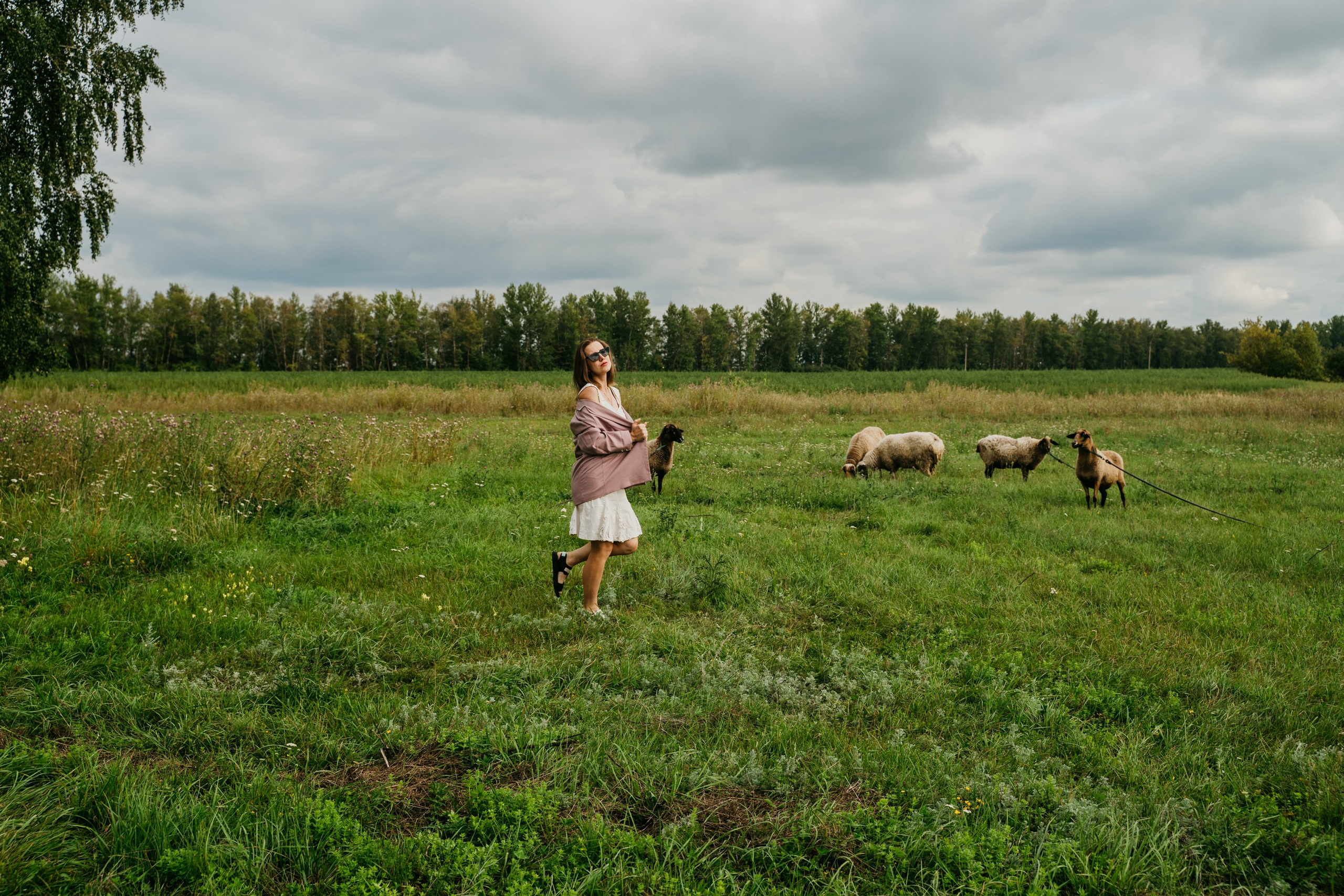 Деревенские мотивы портретной фотографии. Свадебный, семейный, портретный, репортажный фотограф в Санкт-Петербурге